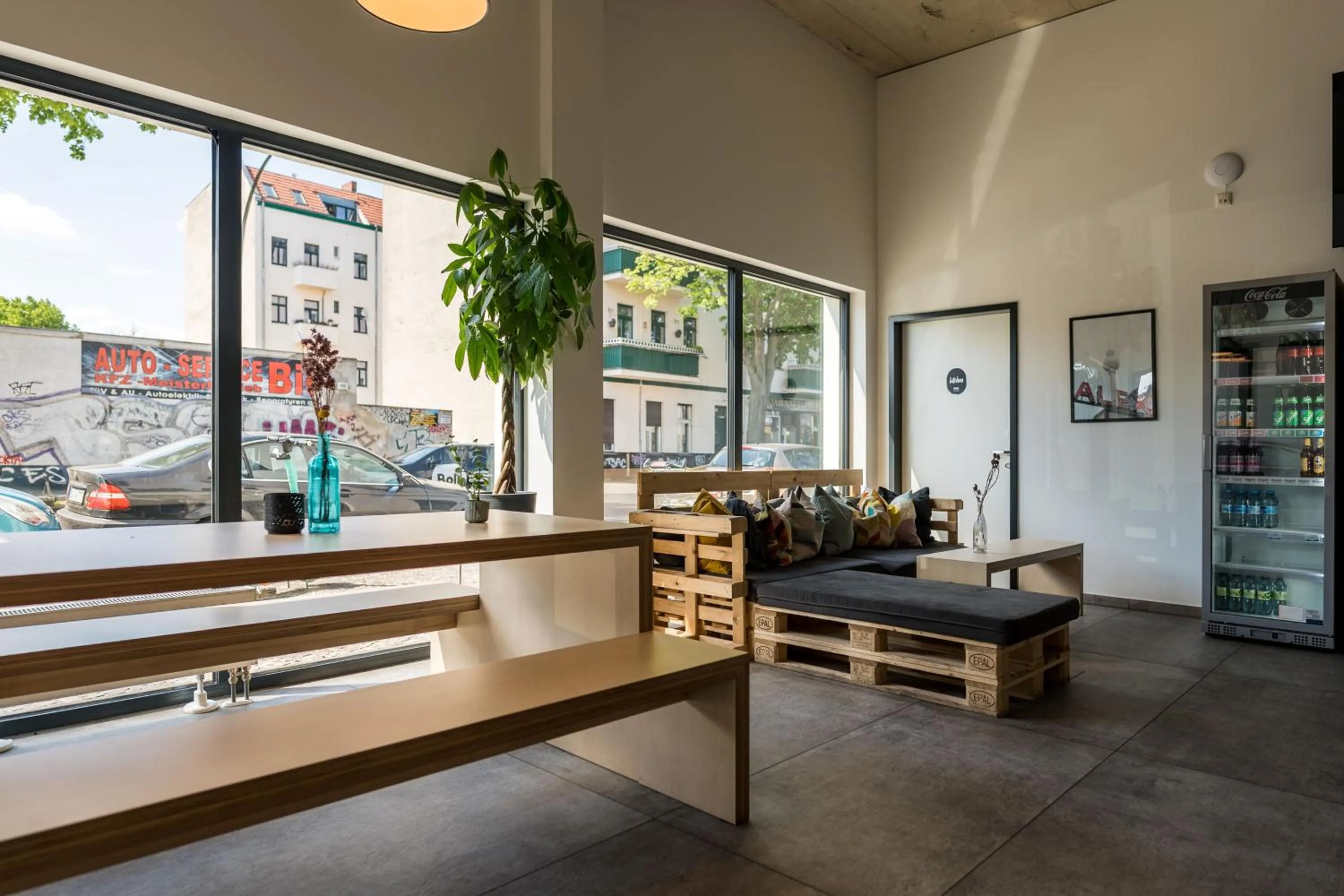 Property building in Nena Hostel Berlin