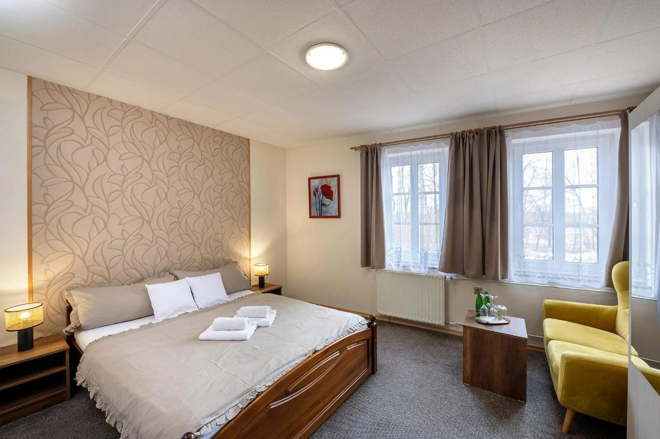 Superior Double Room in Rodinný hotel Myslivna