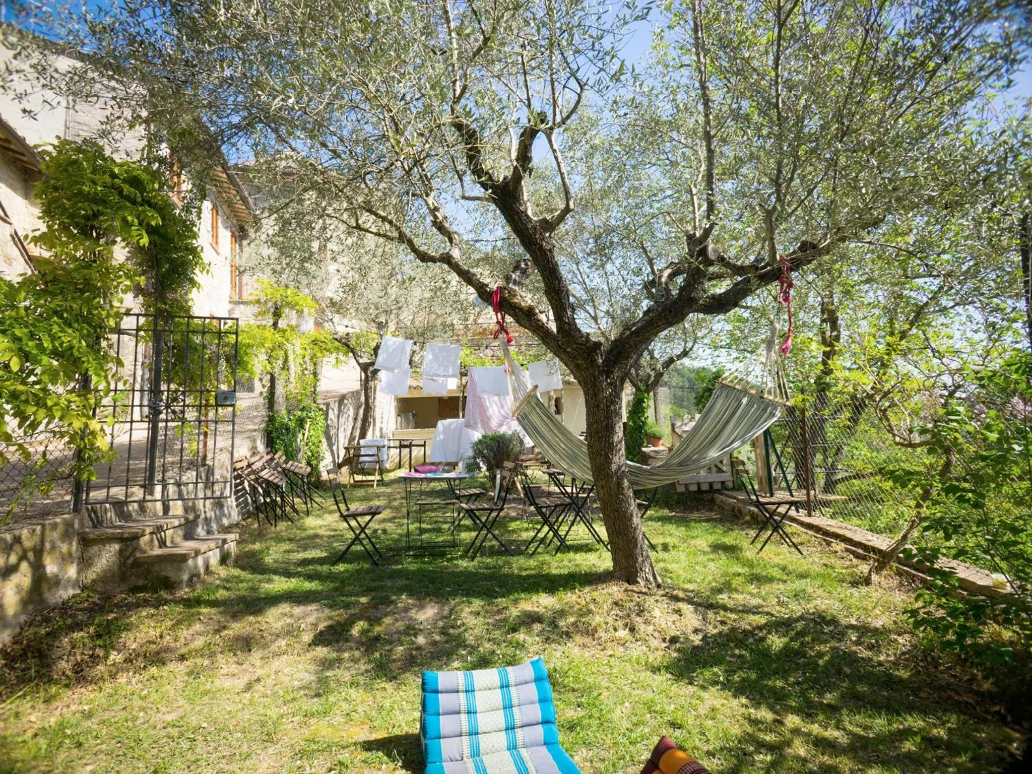 Garden in Ostello Bello Assisi Bevagna