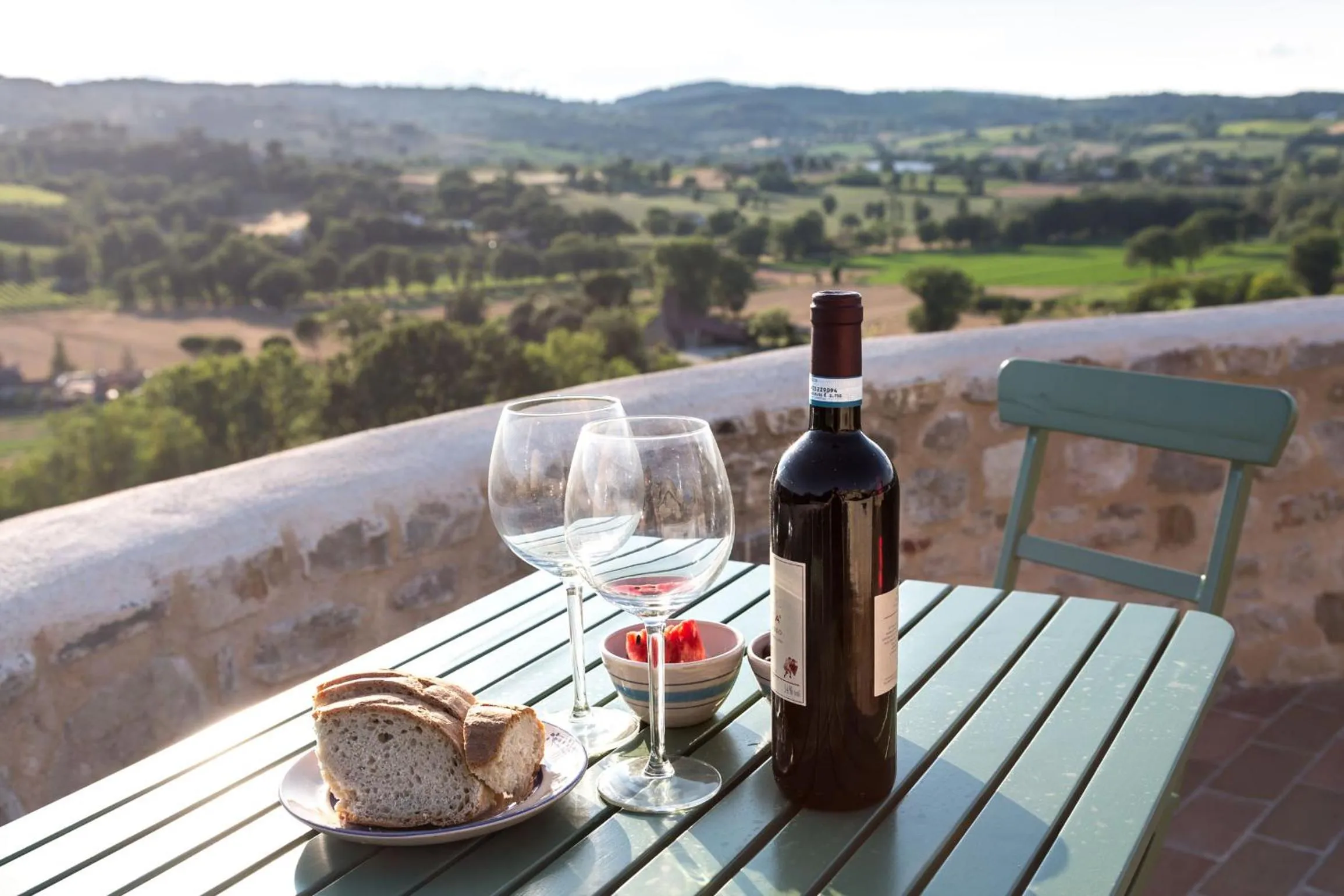 Balcony/Terrace in Ostello Bello Assisi Bevagna