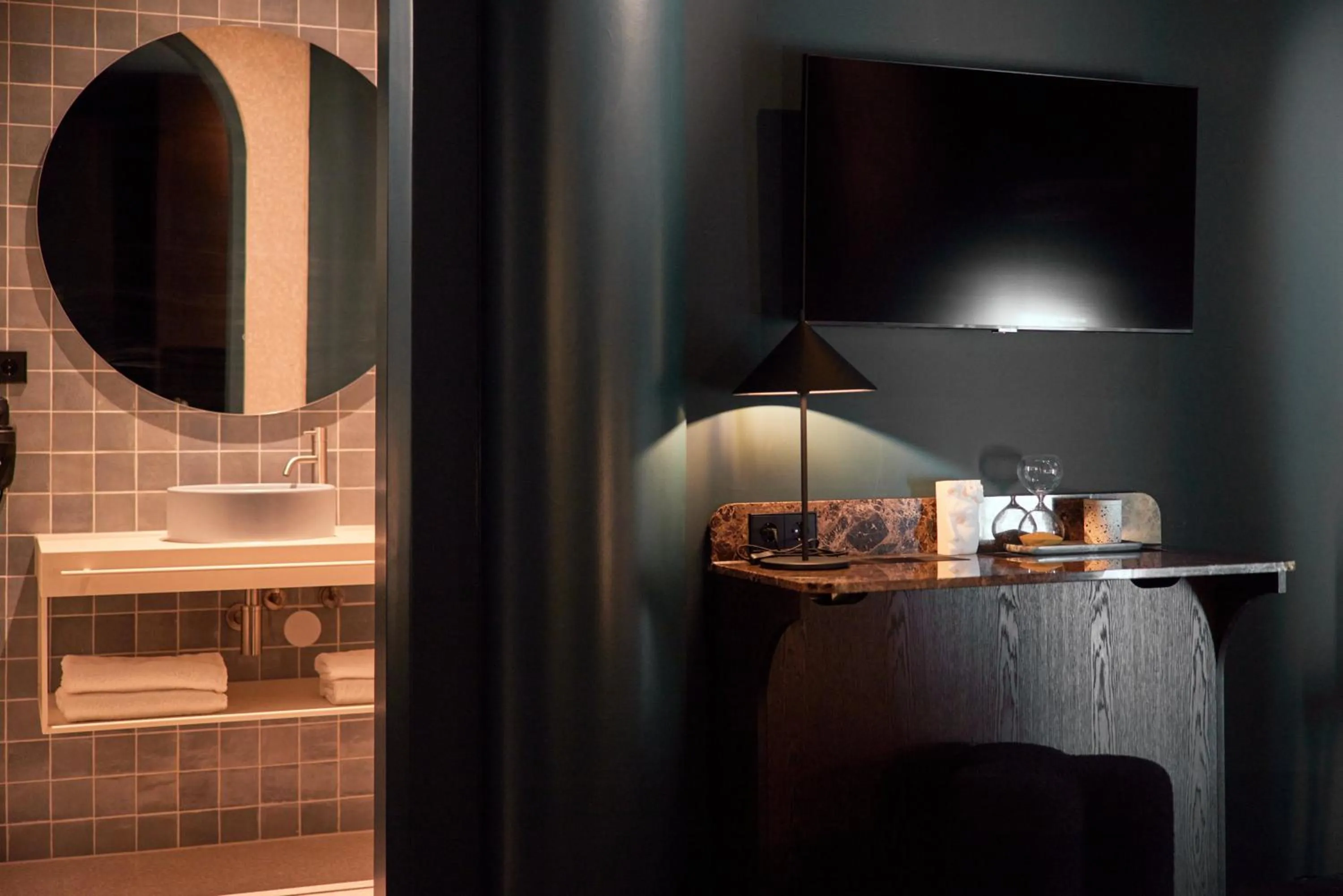 Bathroom in Heavens Hotel