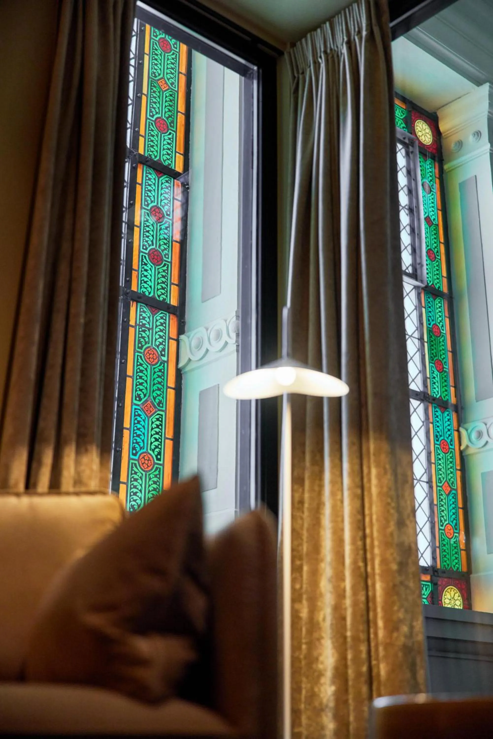 Living room in Heavens Hotel