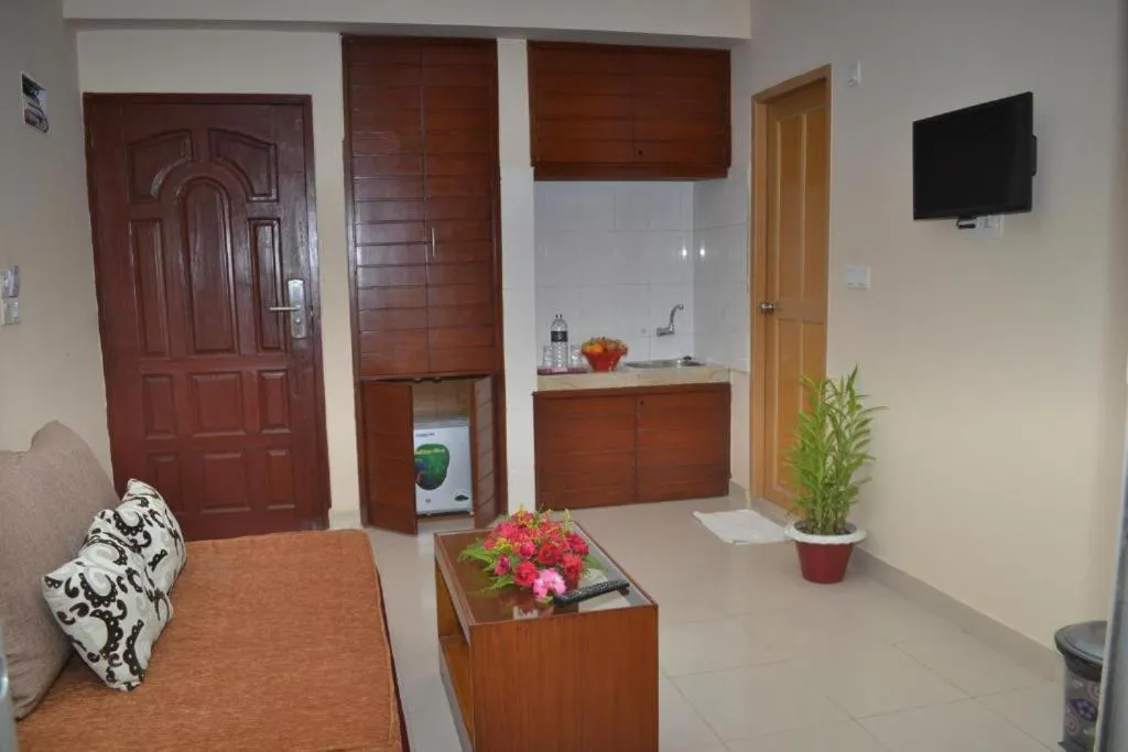 Bed in Lighthouse Family Retreat