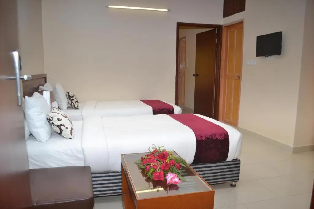 Bed in Lighthouse Family Retreat