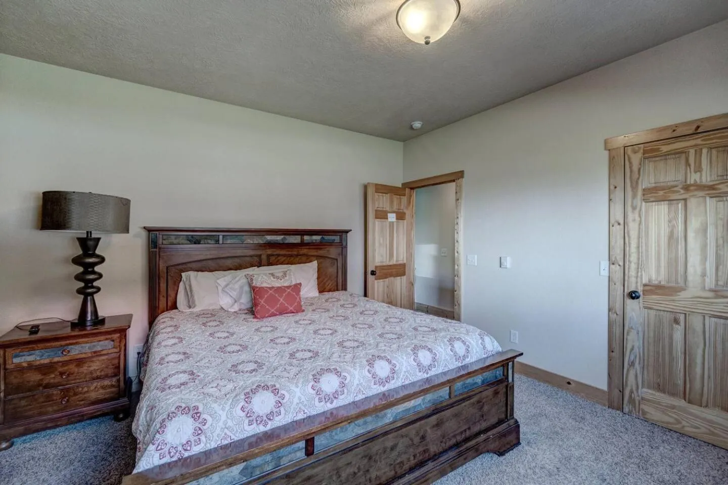 Bed in Holy Terror Chalet at Terry Peak Ski Resort