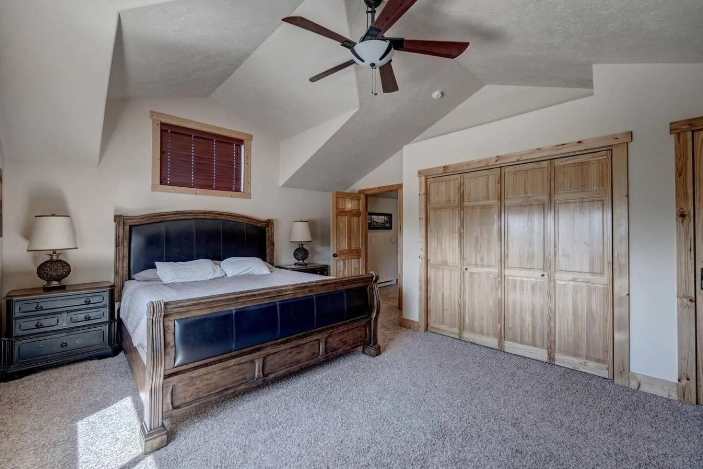 Bed in Holy Terror Chalet at Terry Peak Ski Resort