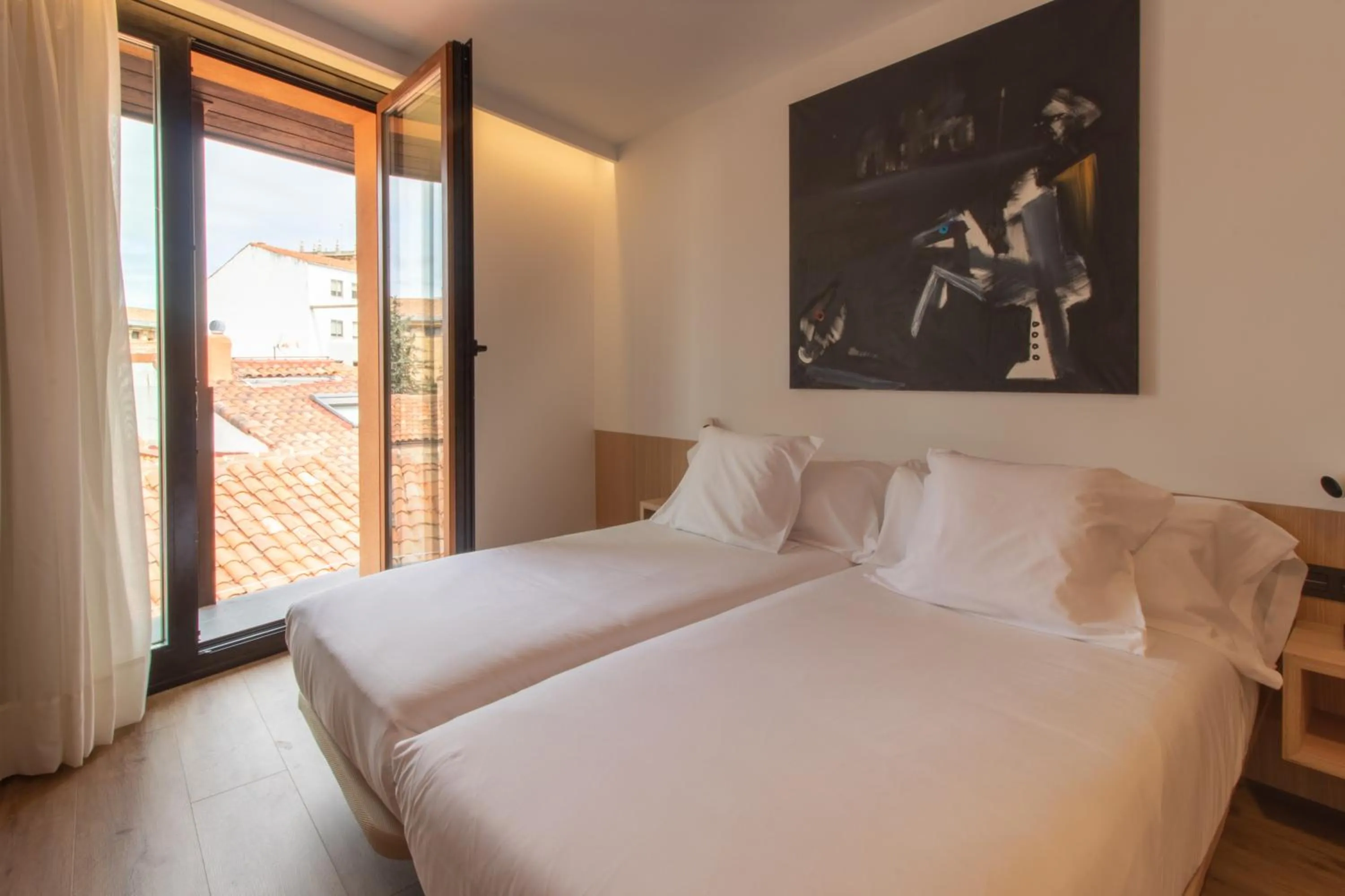 Bed in Hotel Cortabitarte