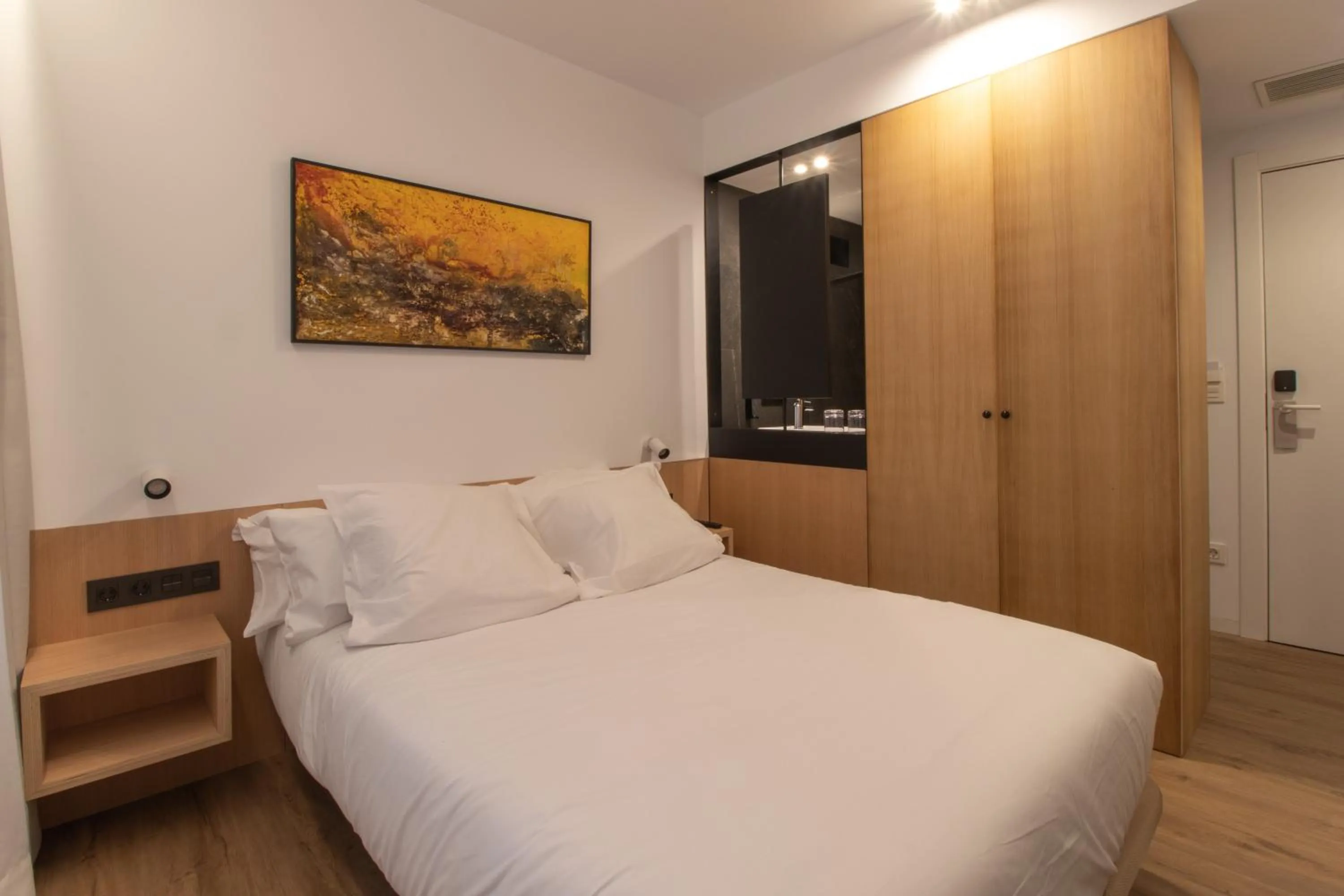 Bed in Hotel Cortabitarte