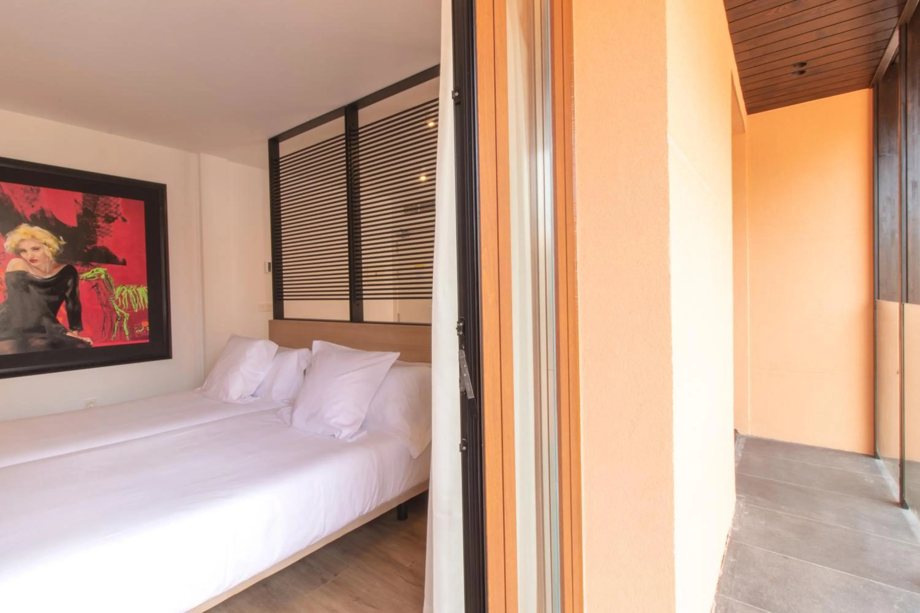 Bed in Hotel Cortabitarte