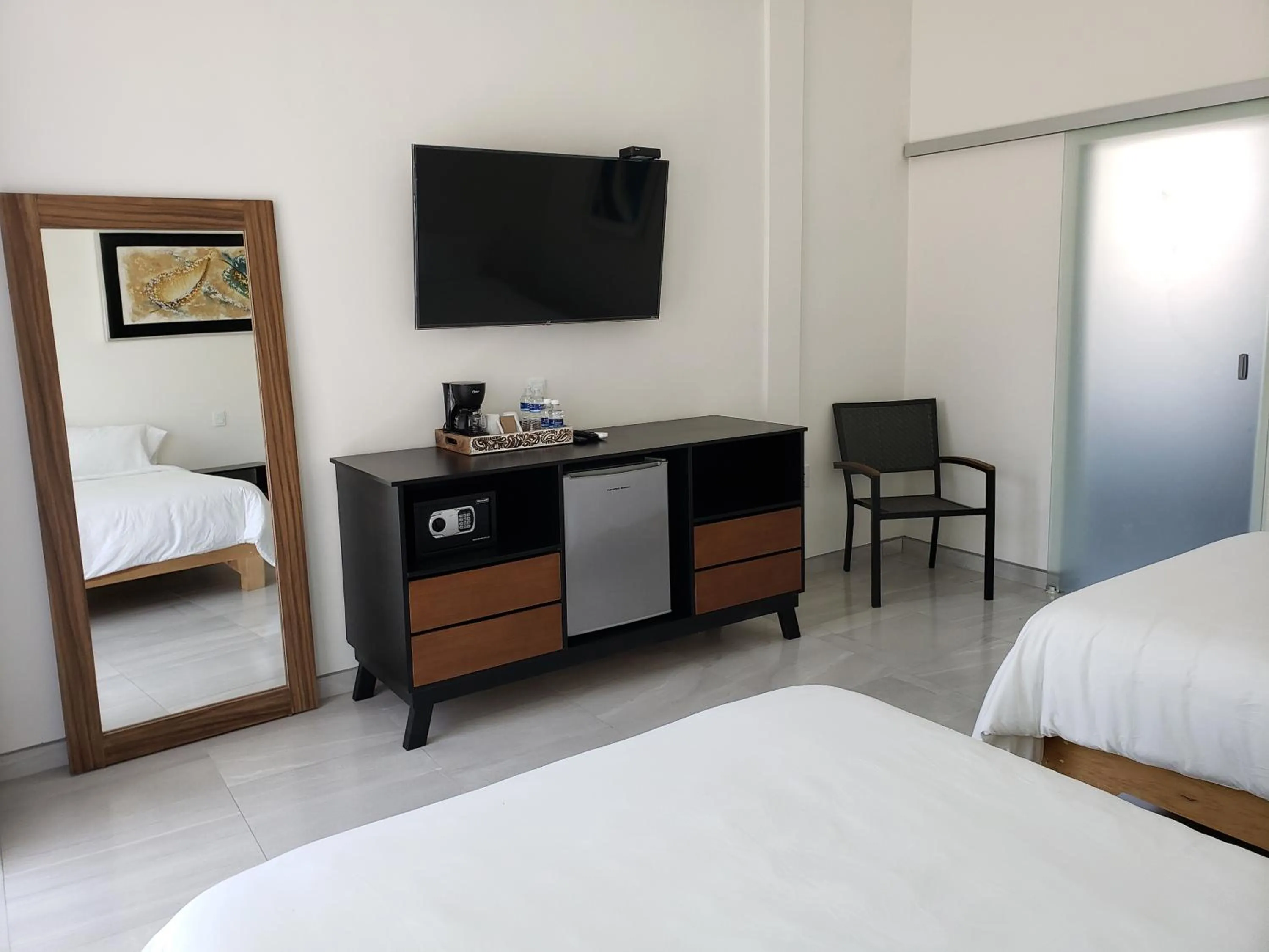 Bed in CaLu Hotel en La Laguna, Santa María del Oro