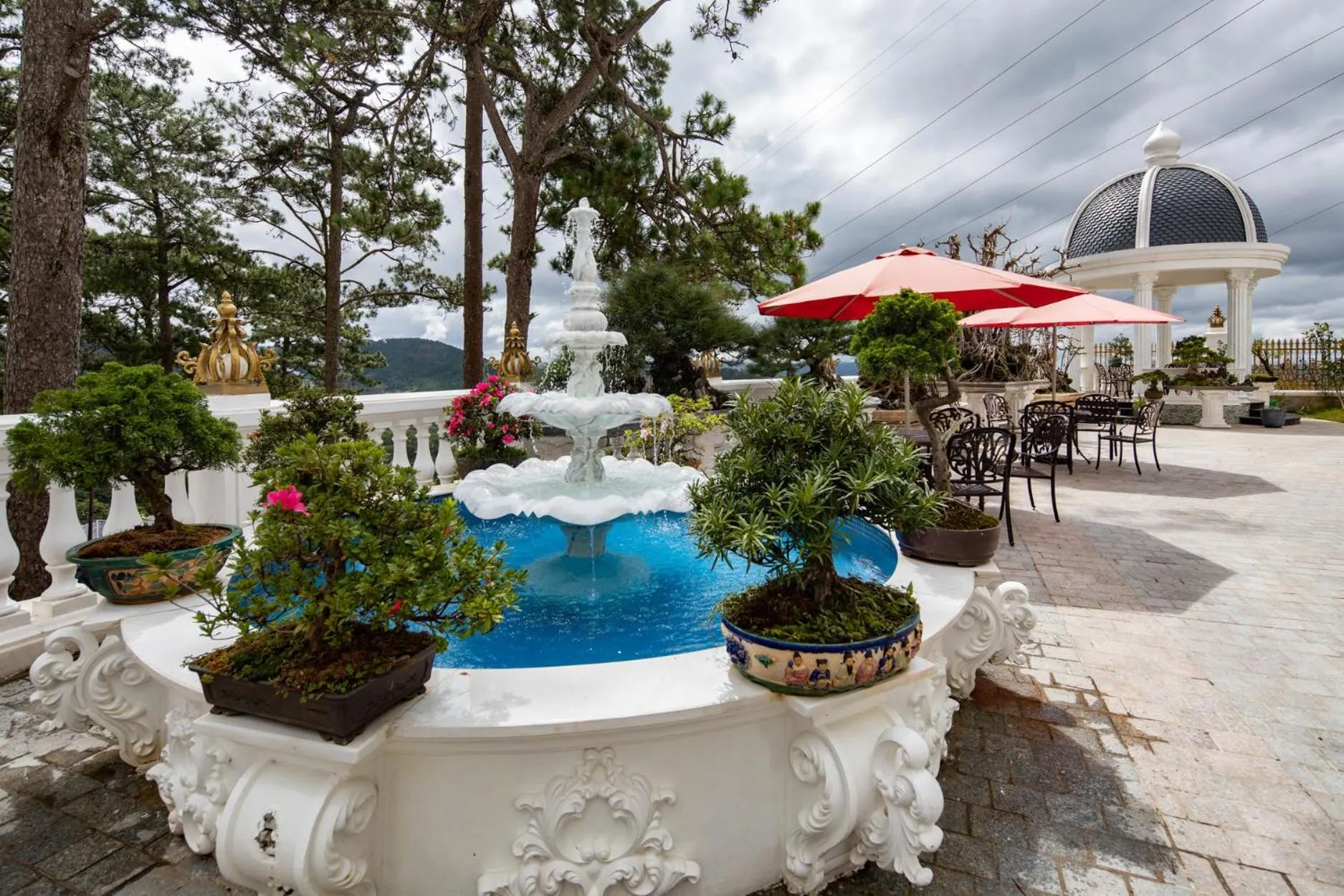 Patio in Dream Boutique Hotel