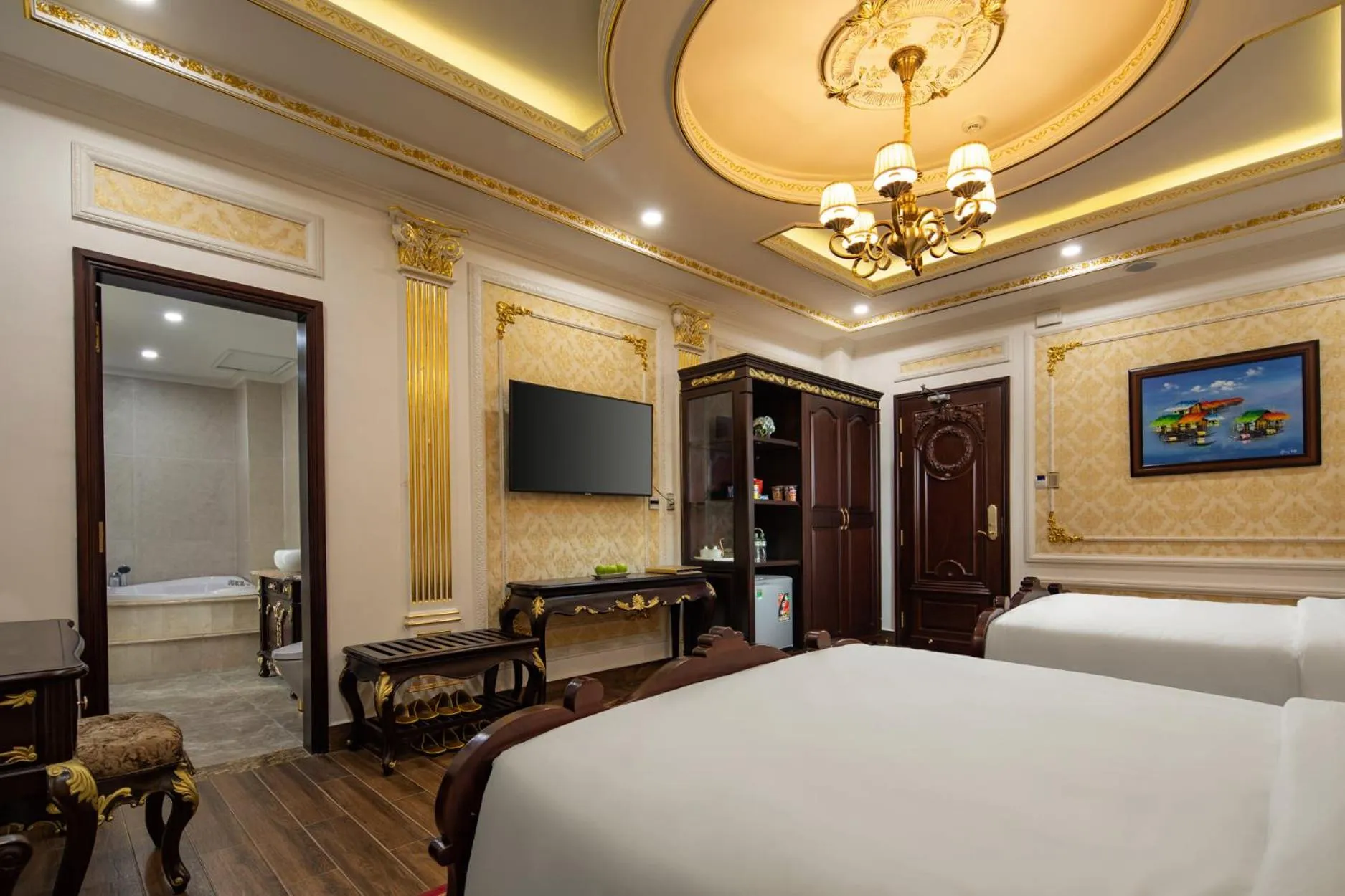 Bed in Dream Boutique Hotel