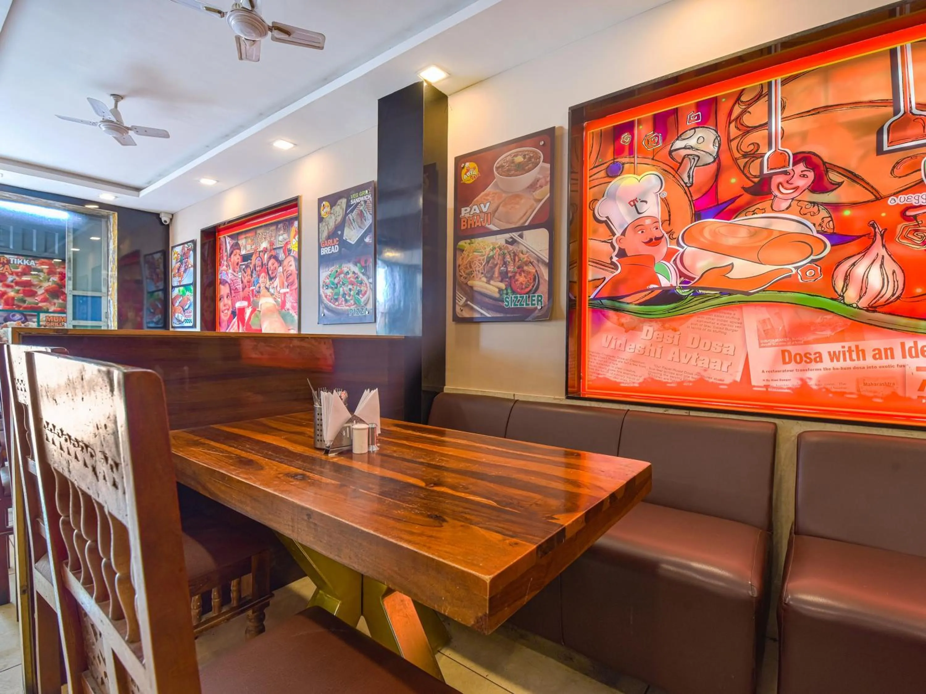 Living room in Hotel Dosa plaza