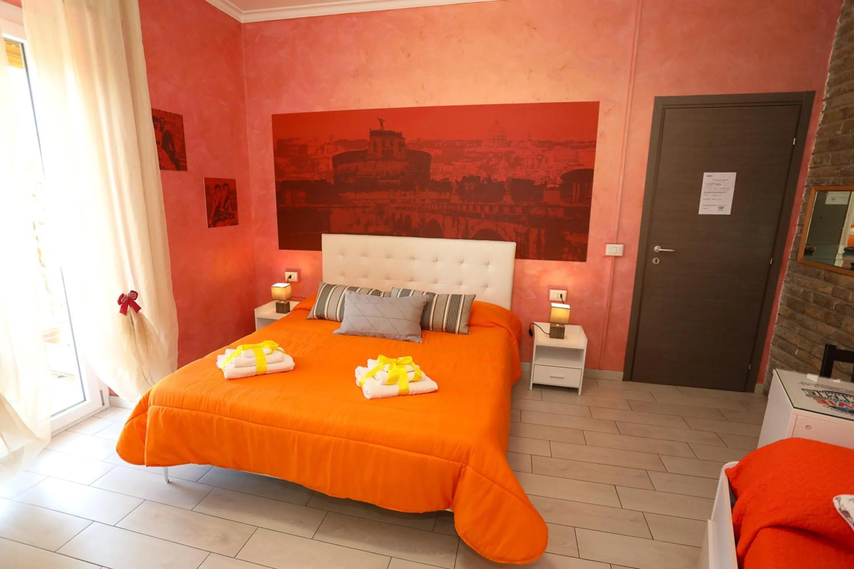 Bed in Movie Home Guesthouse