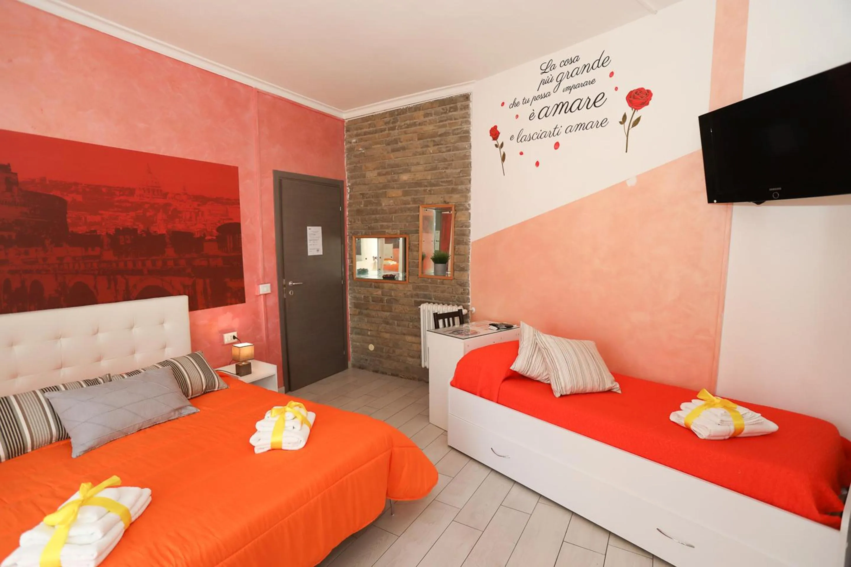 Bed in Movie Home Guesthouse