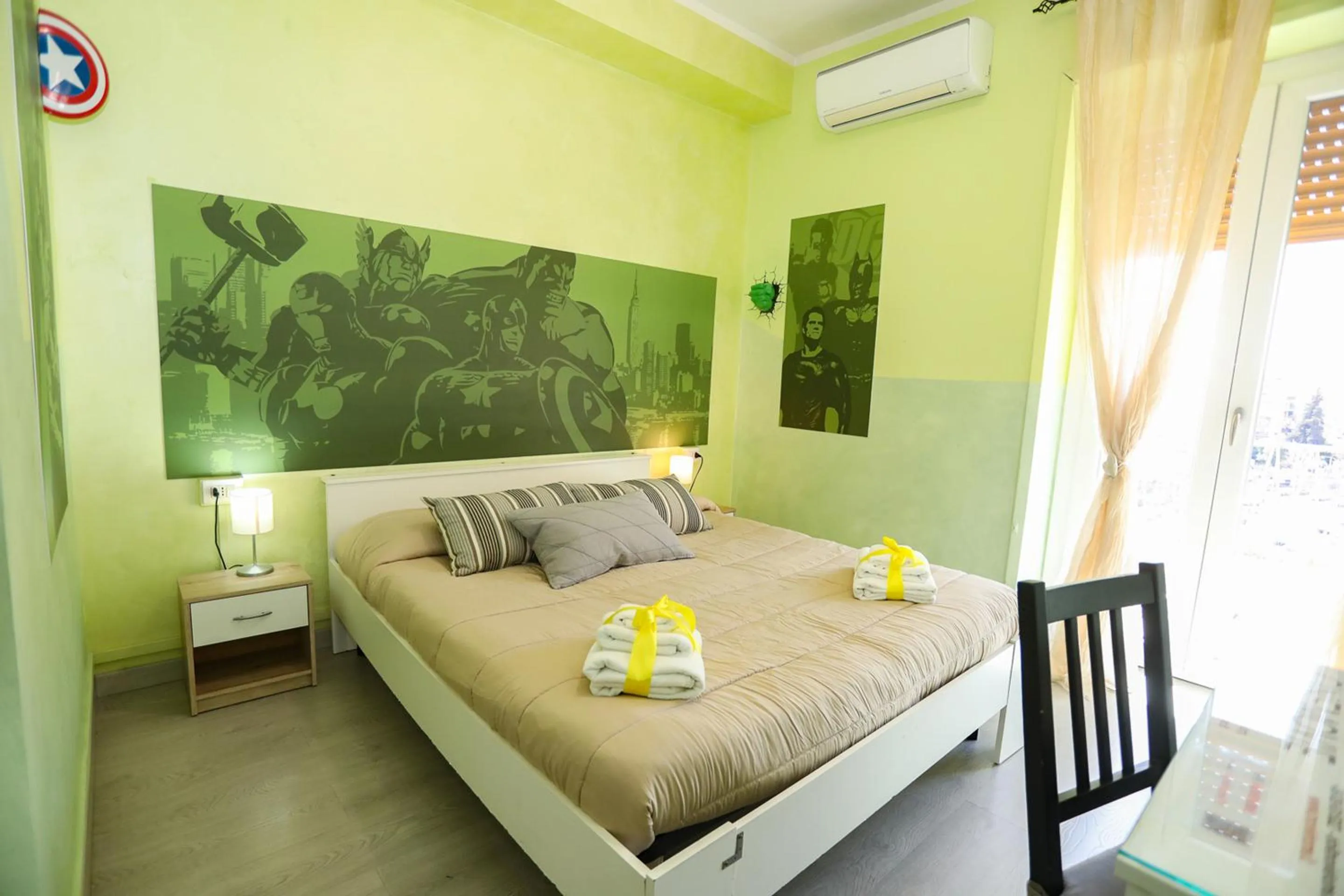 Bed in Movie Home Guesthouse