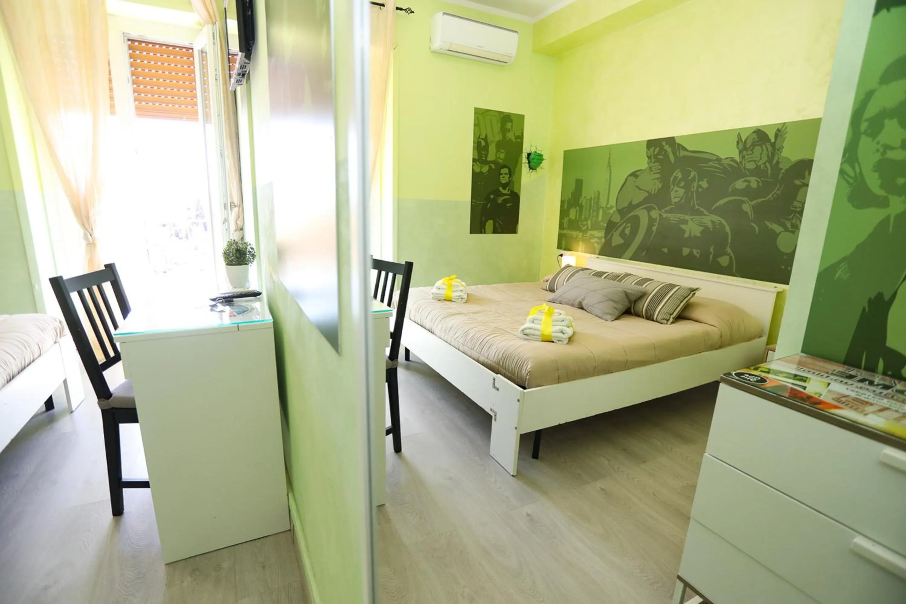 Bed in Movie Home Guesthouse