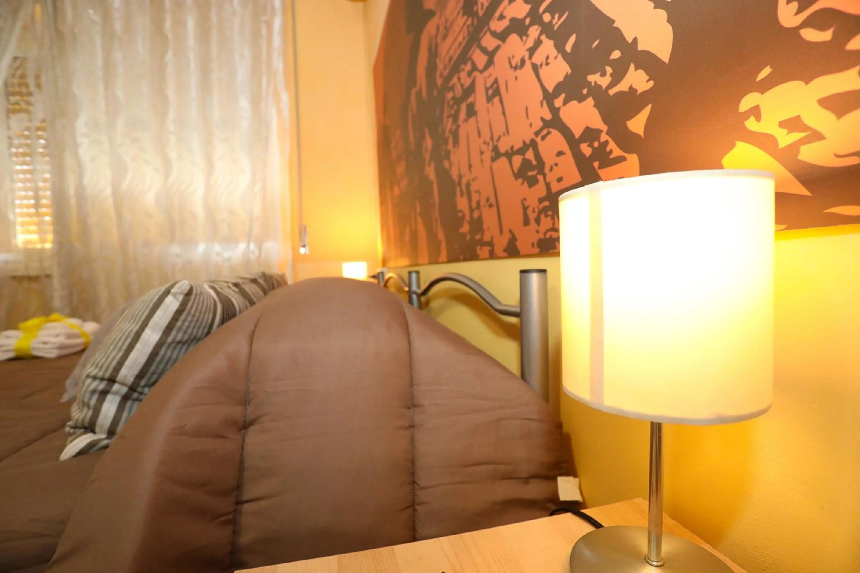 Bed in Movie Home Guesthouse