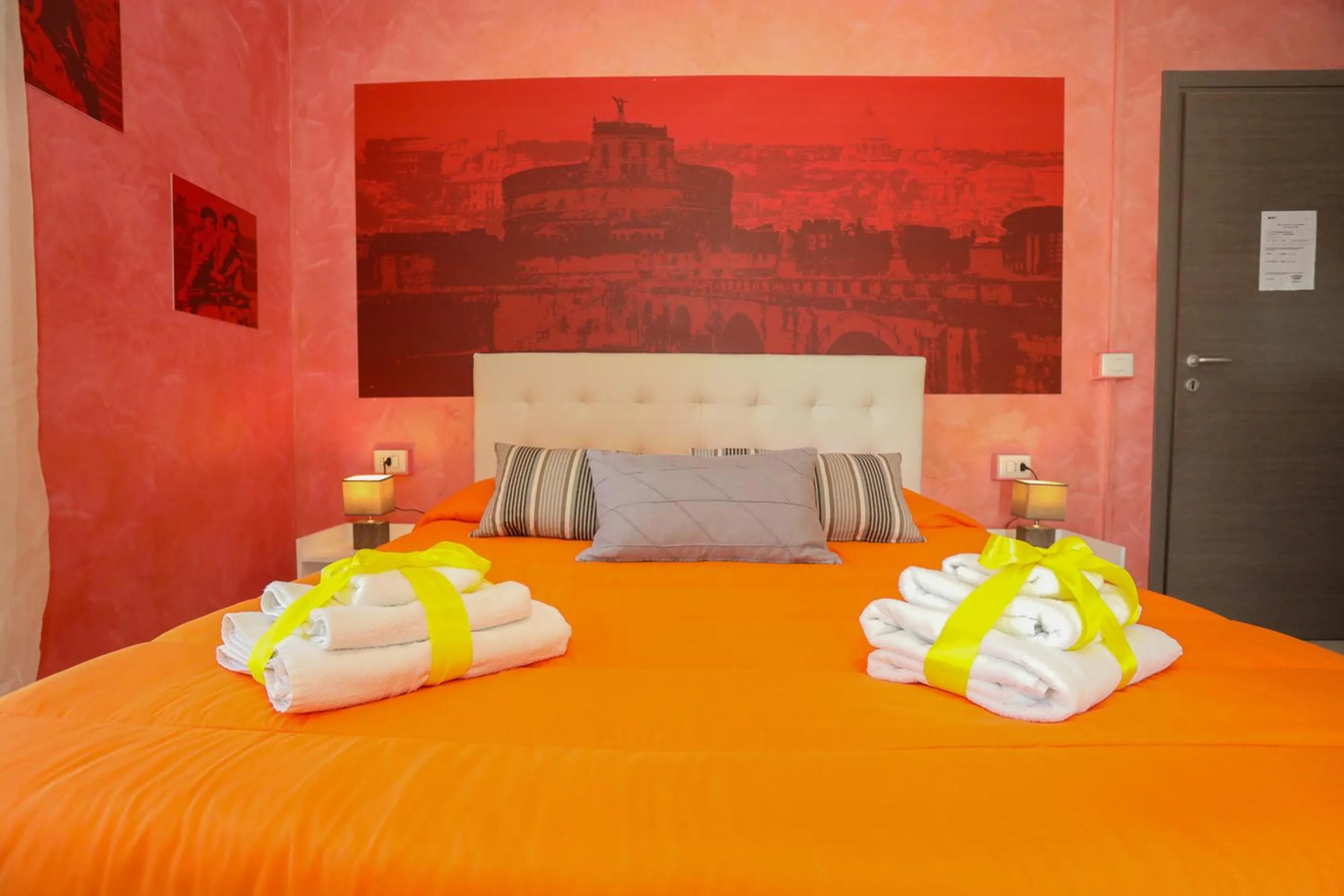 Bed in Movie Home Guesthouse