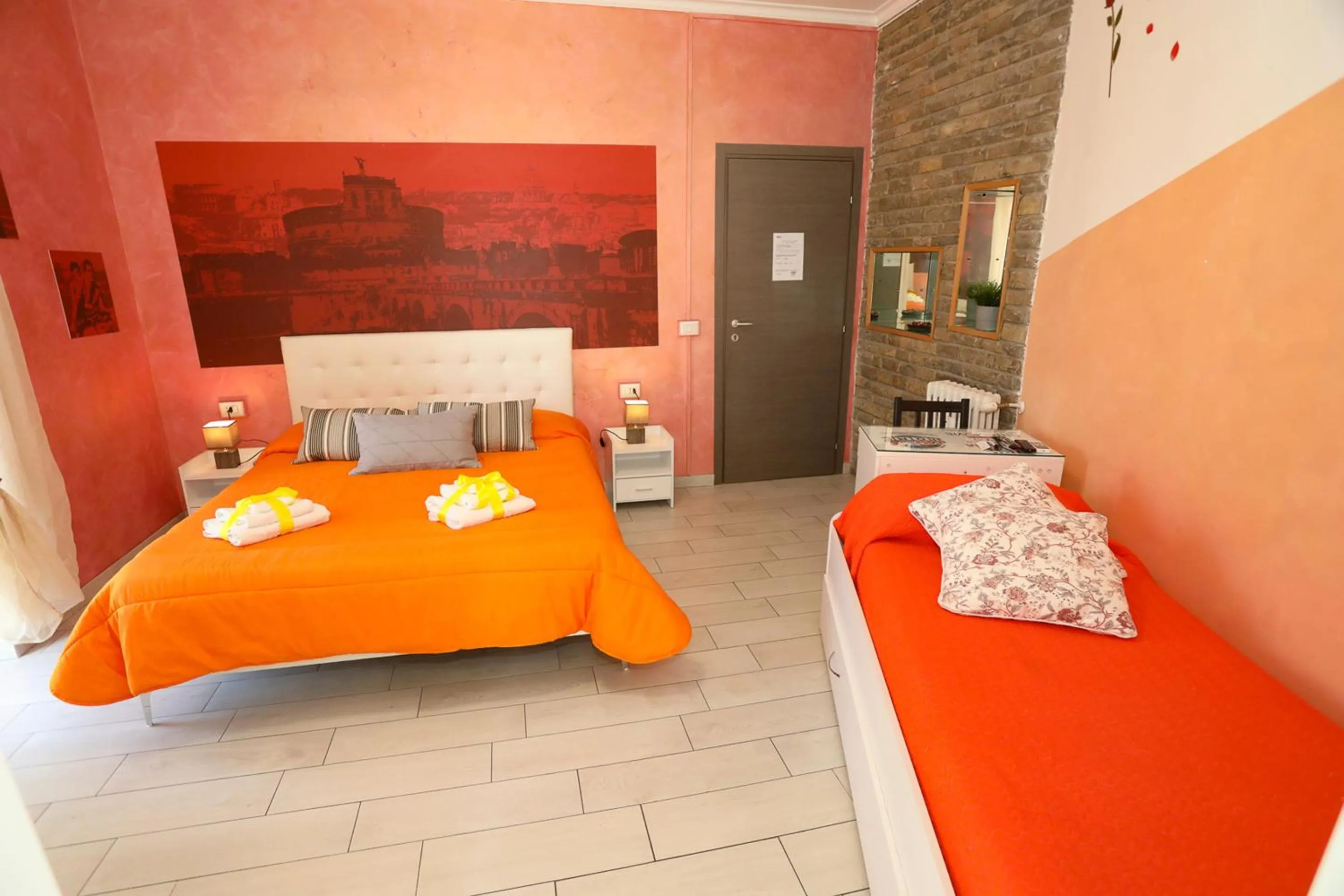 Bed in Movie Home Guesthouse