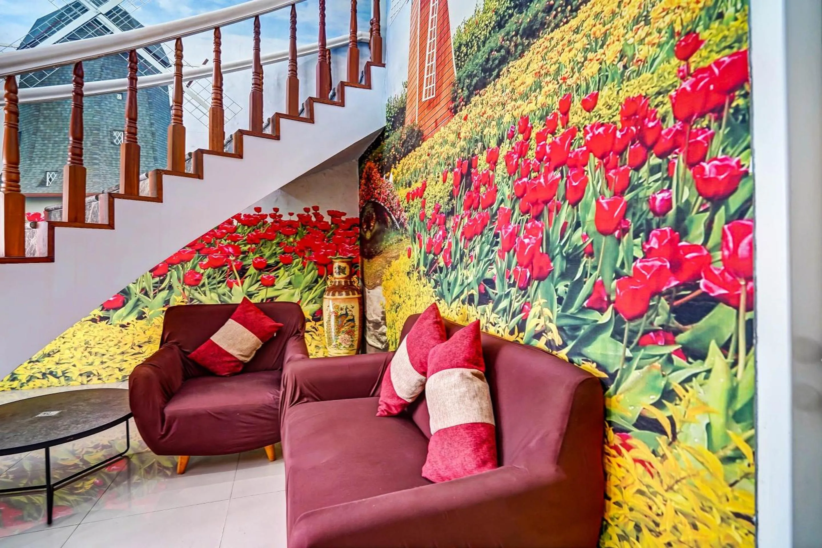 Lobby or reception in Capital O 90888 Bintang Diponggo Residence