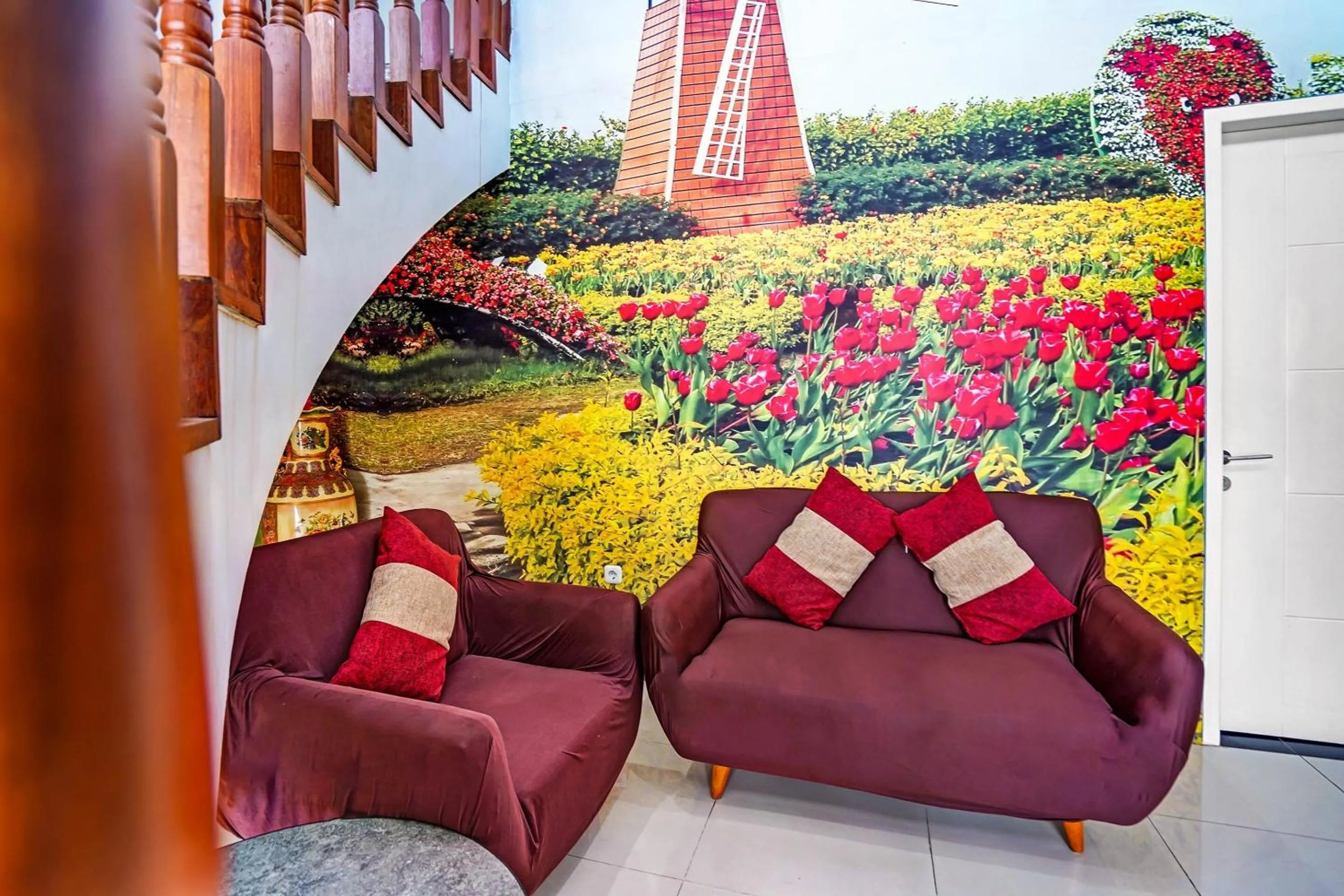 Lobby or reception in Capital O 90888 Bintang Diponggo Residence