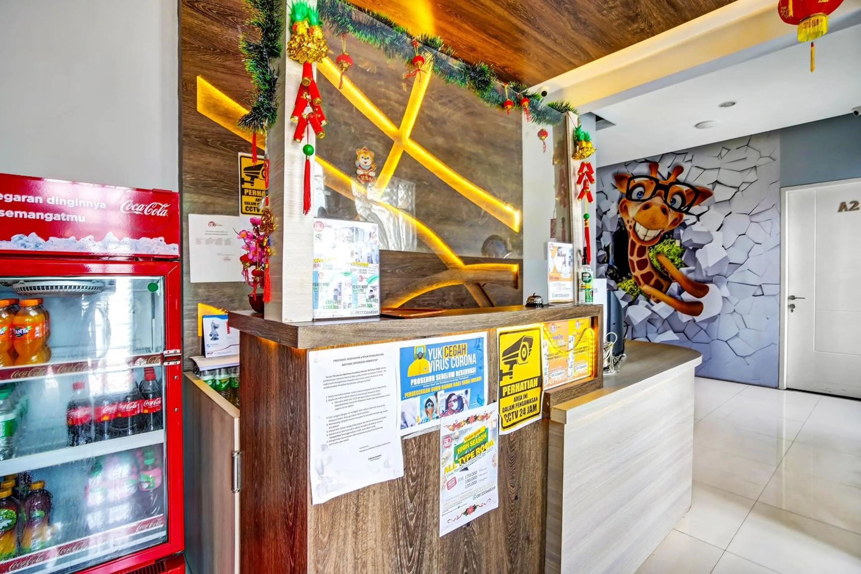 Lobby or reception in Capital O 90888 Bintang Diponggo Residence