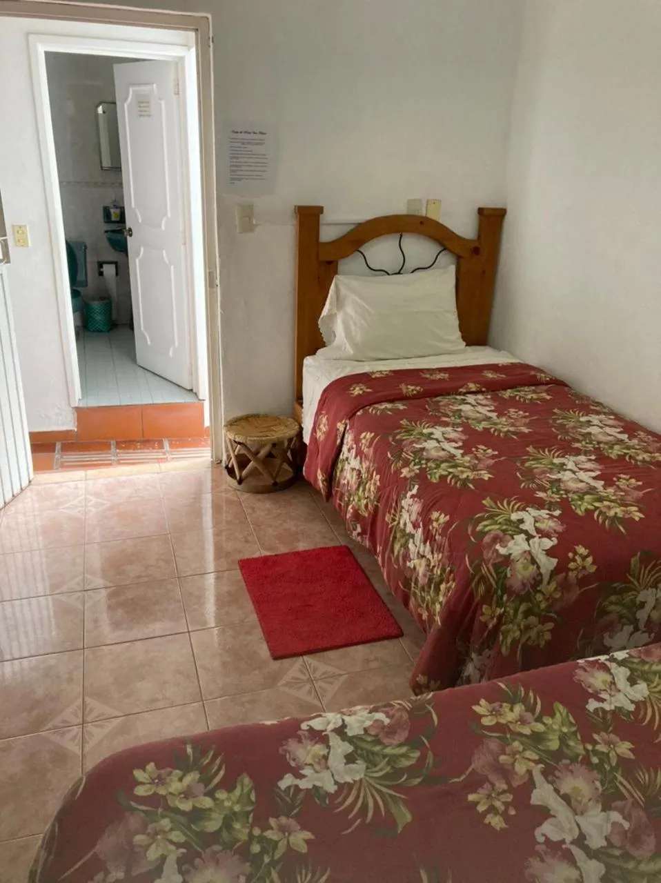 Bed in Hostal Casa Blanca