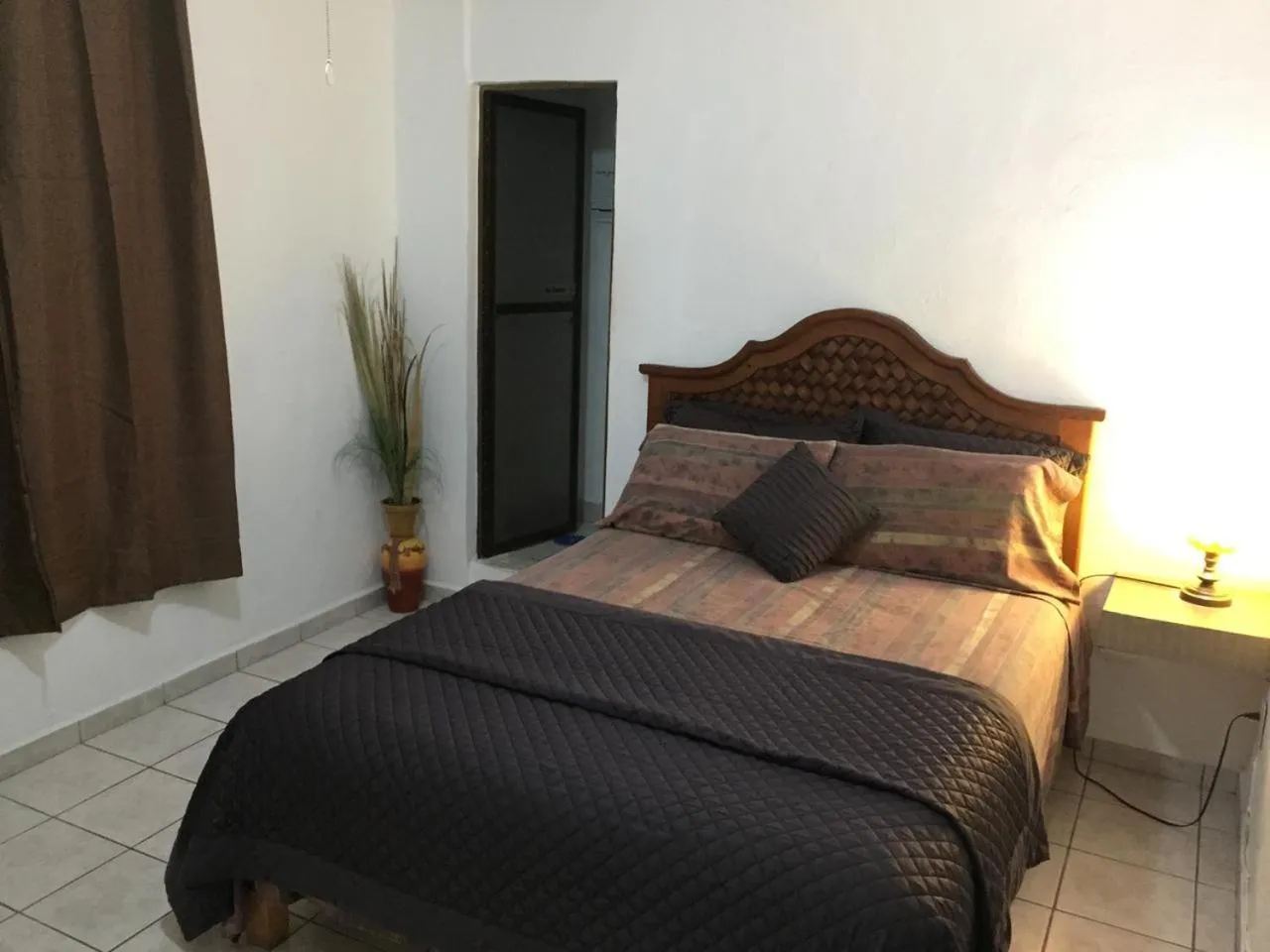 Bed in Hostal Casa Blanca