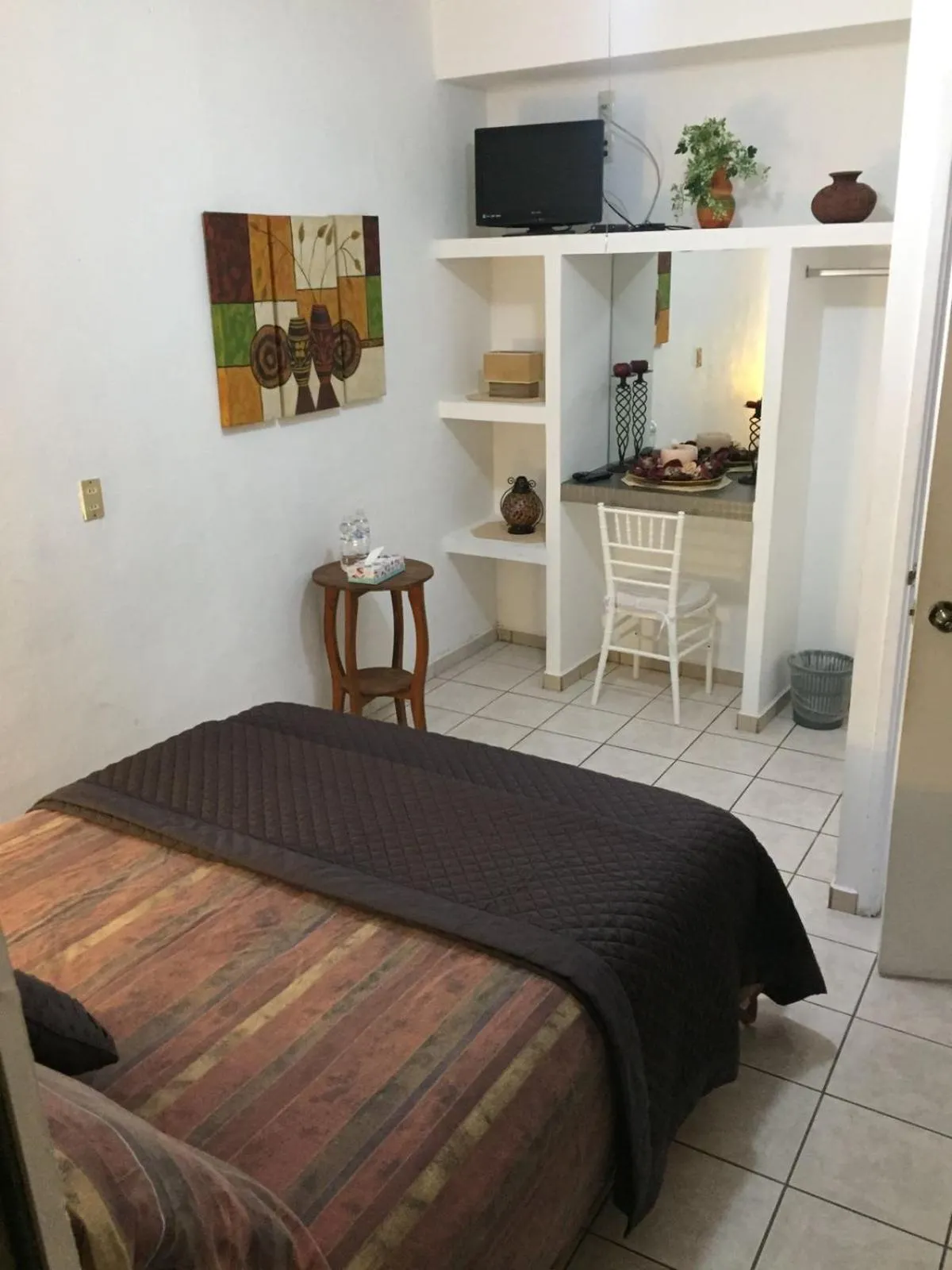 Bedroom, Bed in Hostal Casa Blanca