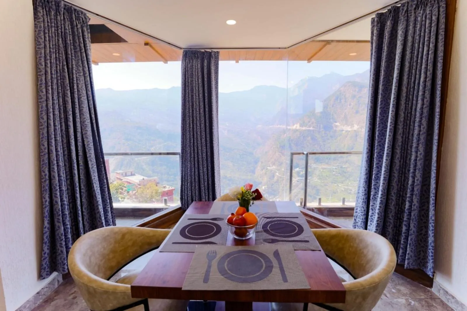 Dining area in Regenta Resort Madhuganga Ukhimath