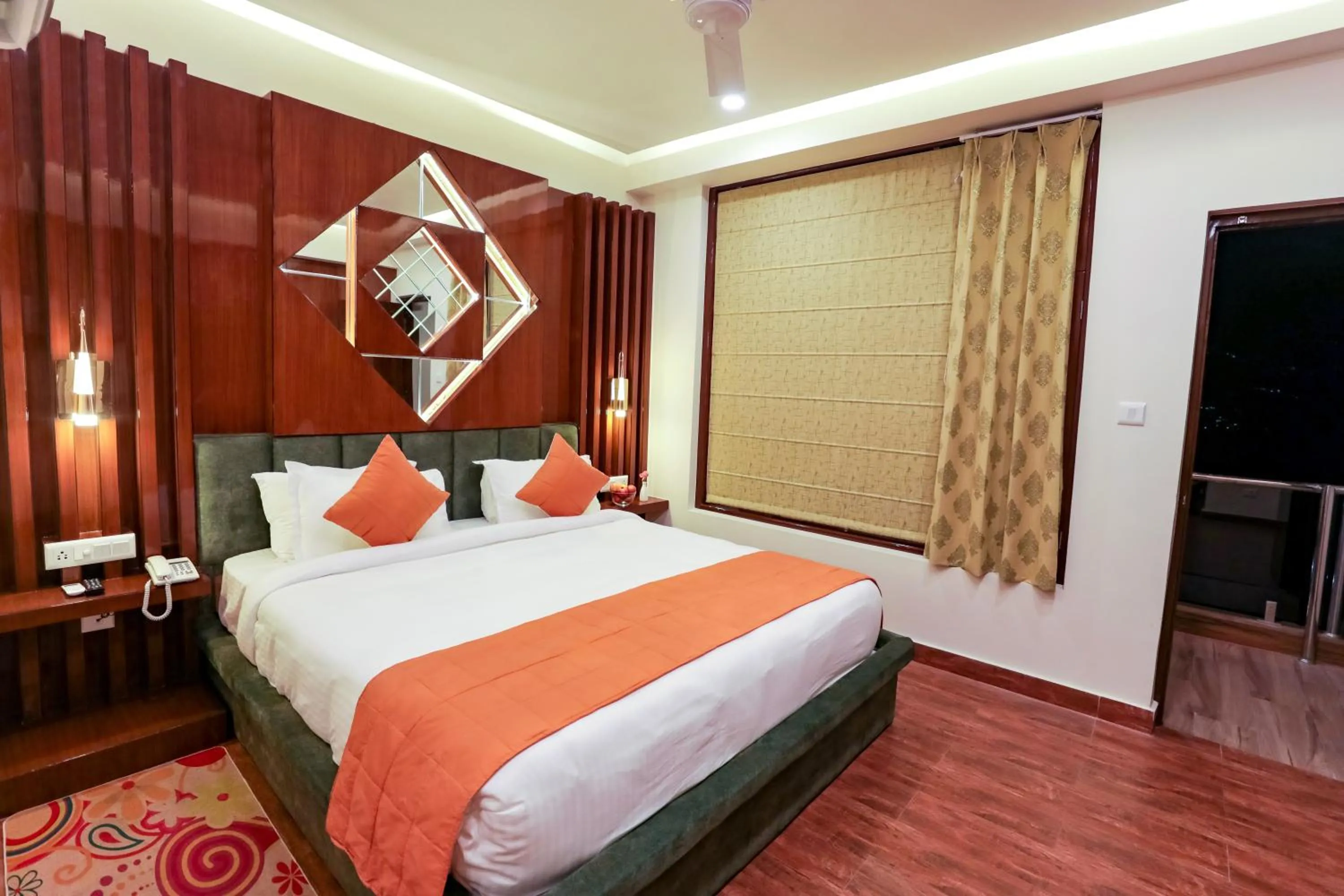 Bed in Regenta Resort Madhuganga Ukhimath