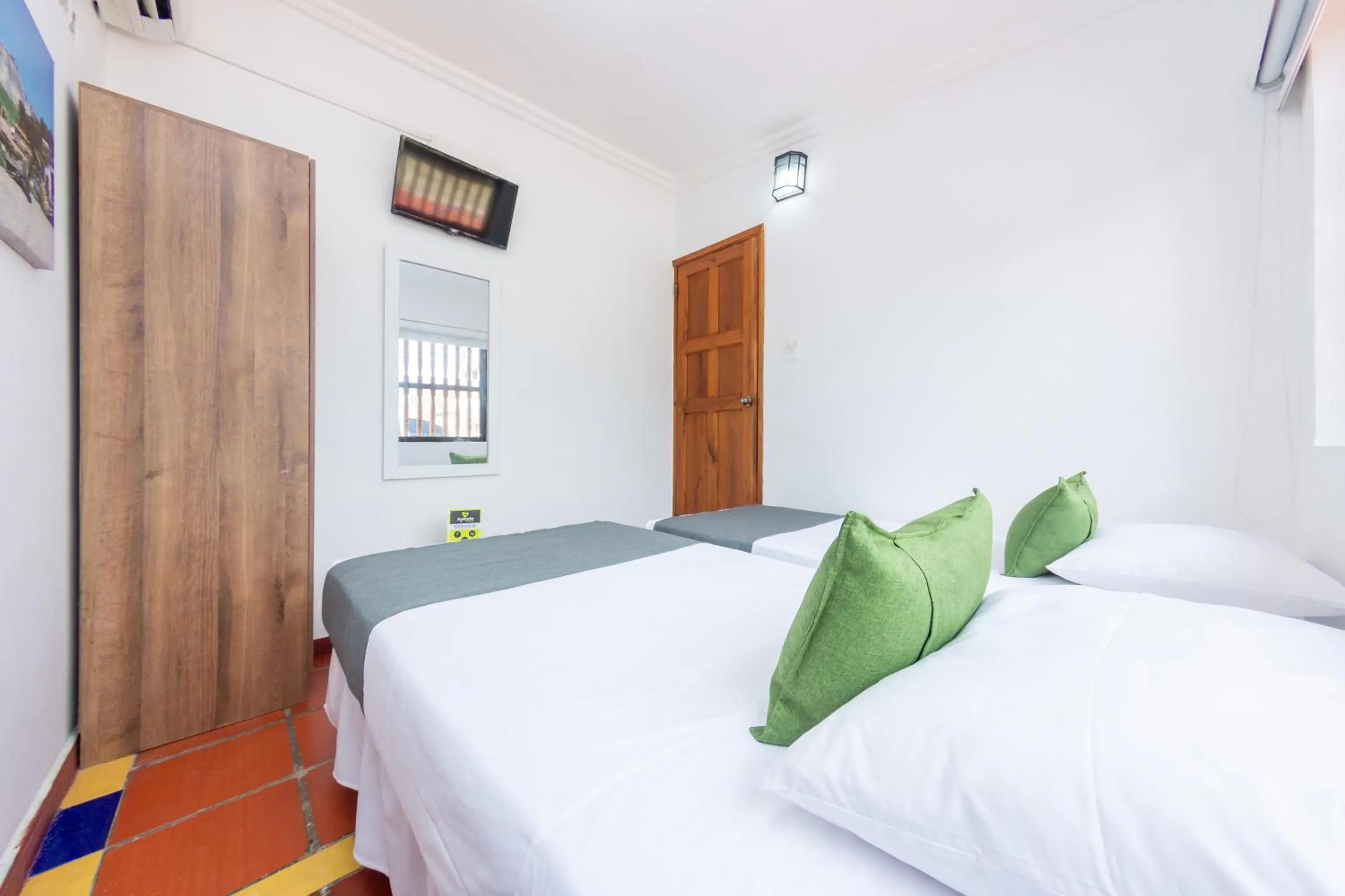 Bed in Hotel Ayenda Casa Cano 1805