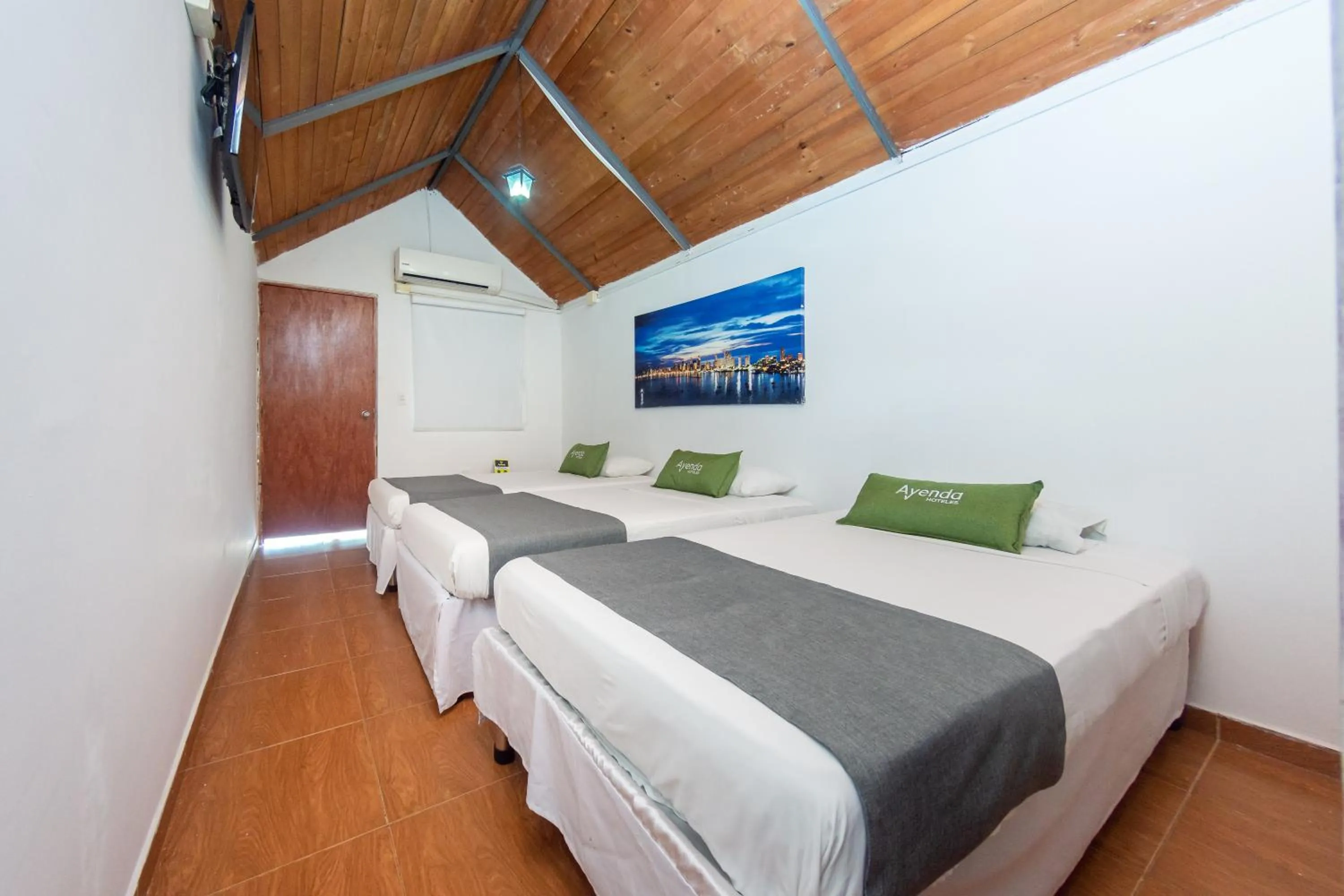 Bed in Hotel Ayenda Casa Cano 1805