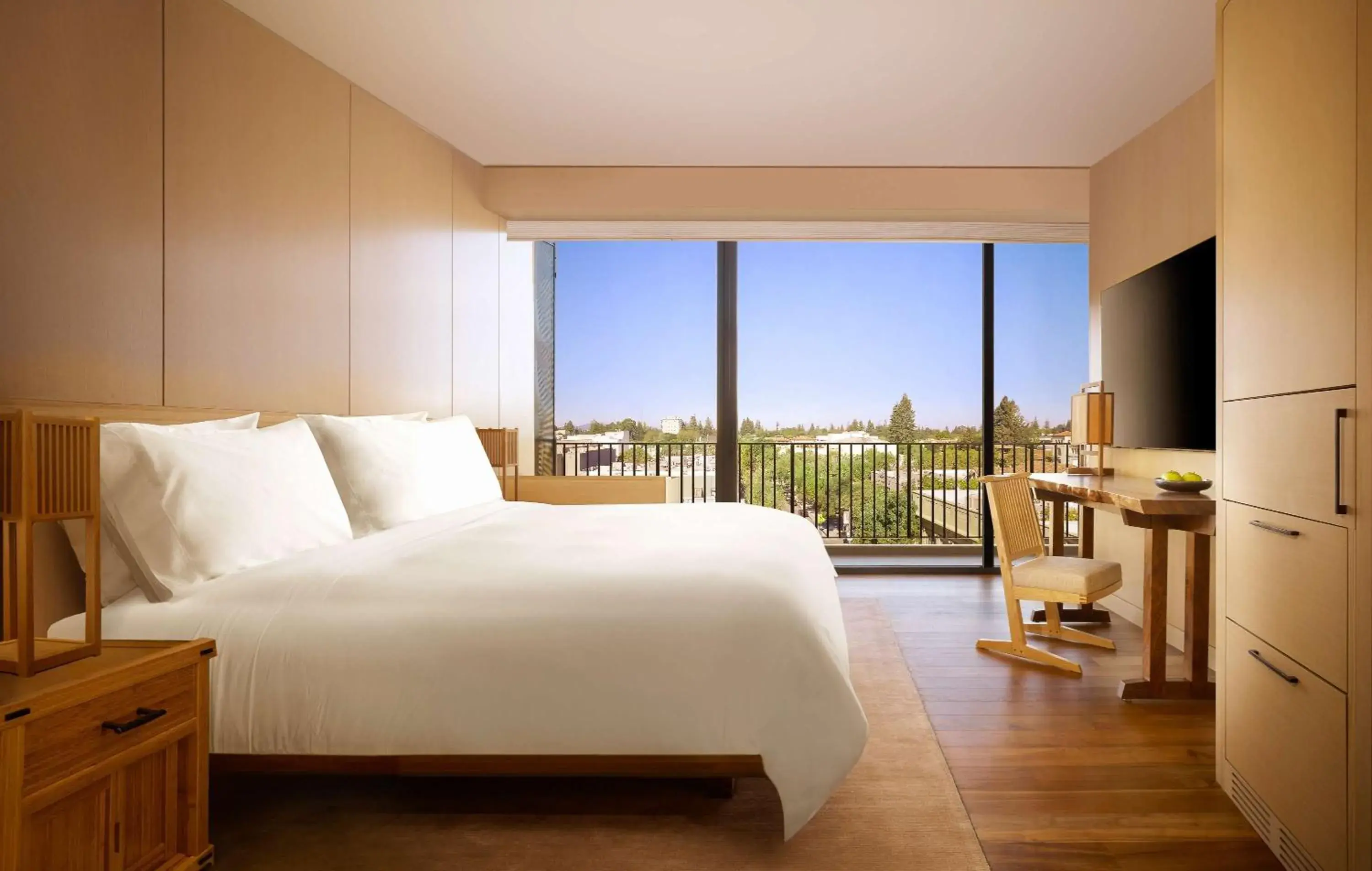 Ryokan Room ADA - single occupancy in Nobu Hotel Palo Alto Ryokan Room ADA - single occupancy in Nobu Hotel Palo Alto