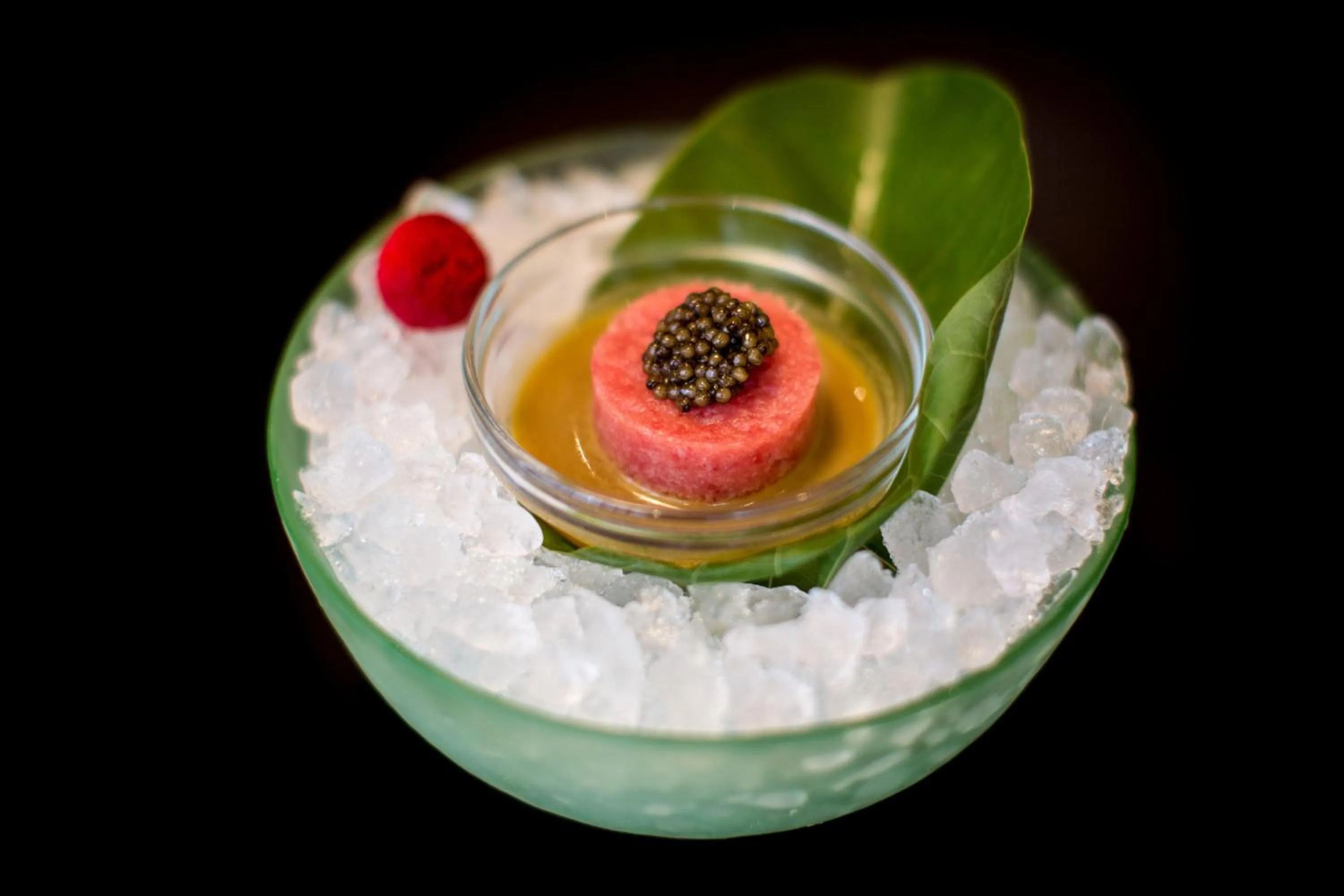 Food close-up in Nobu Hotel Palo Alto