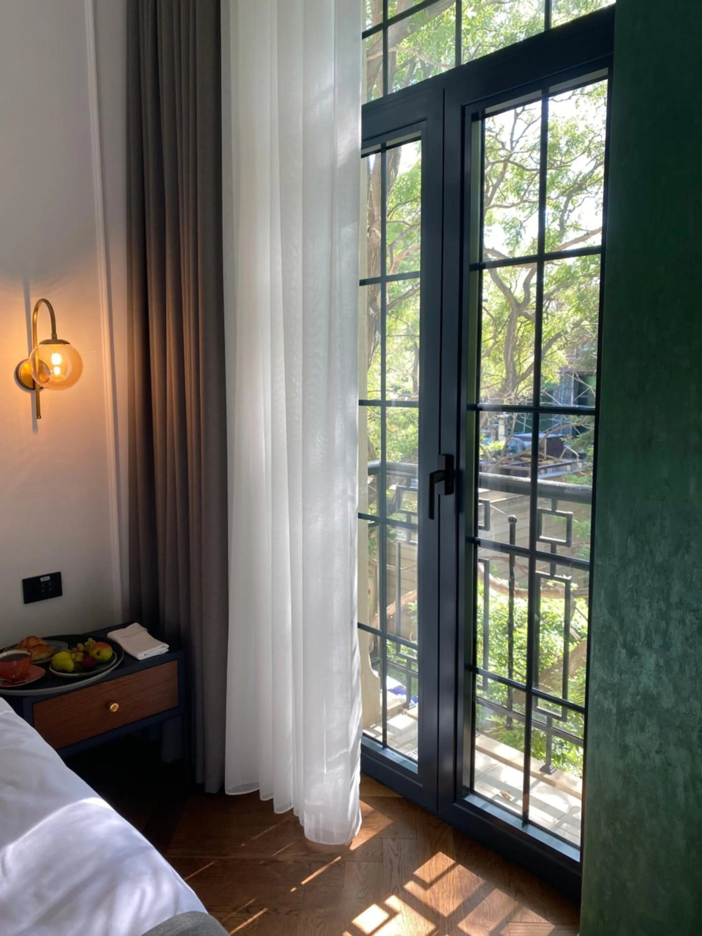 View (from property/room), Bed in Molokan Inn Hotel