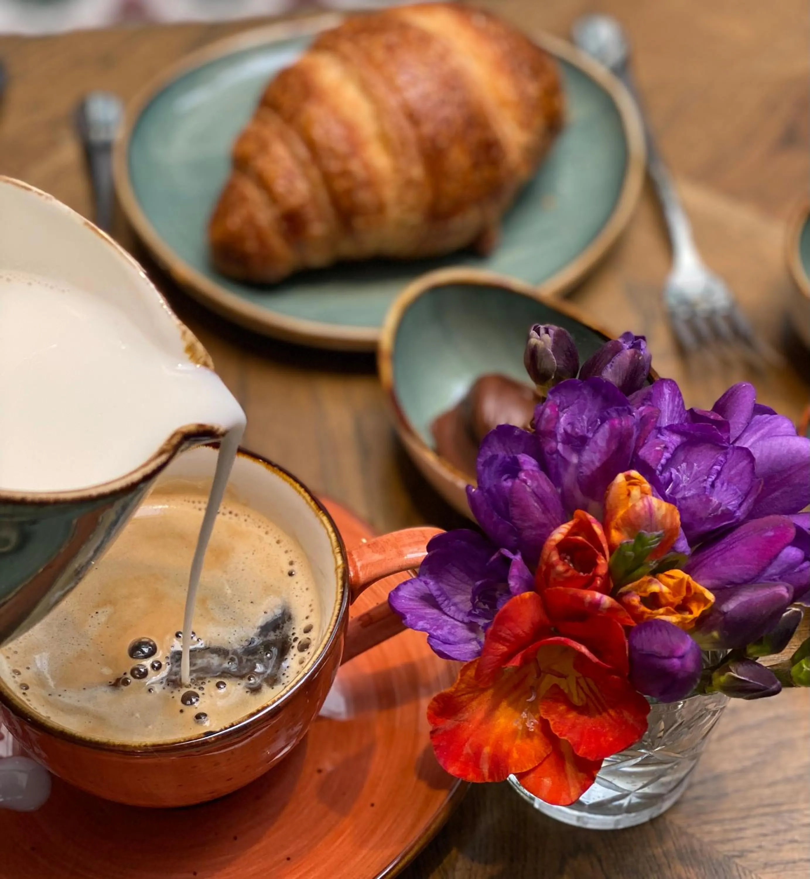 Breakfast in Molokan Inn Hotel