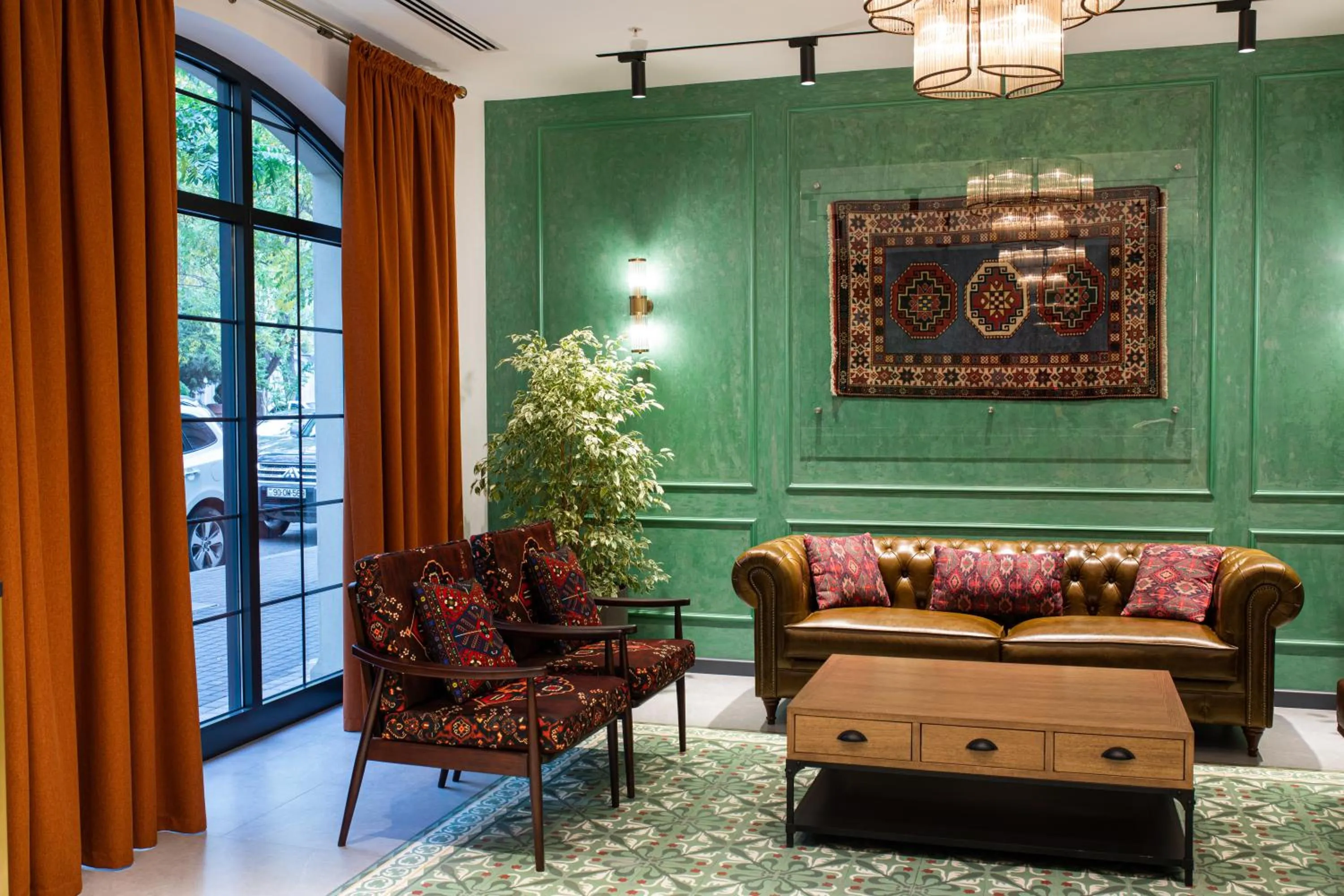 Lobby or reception in Molokan Inn Hotel