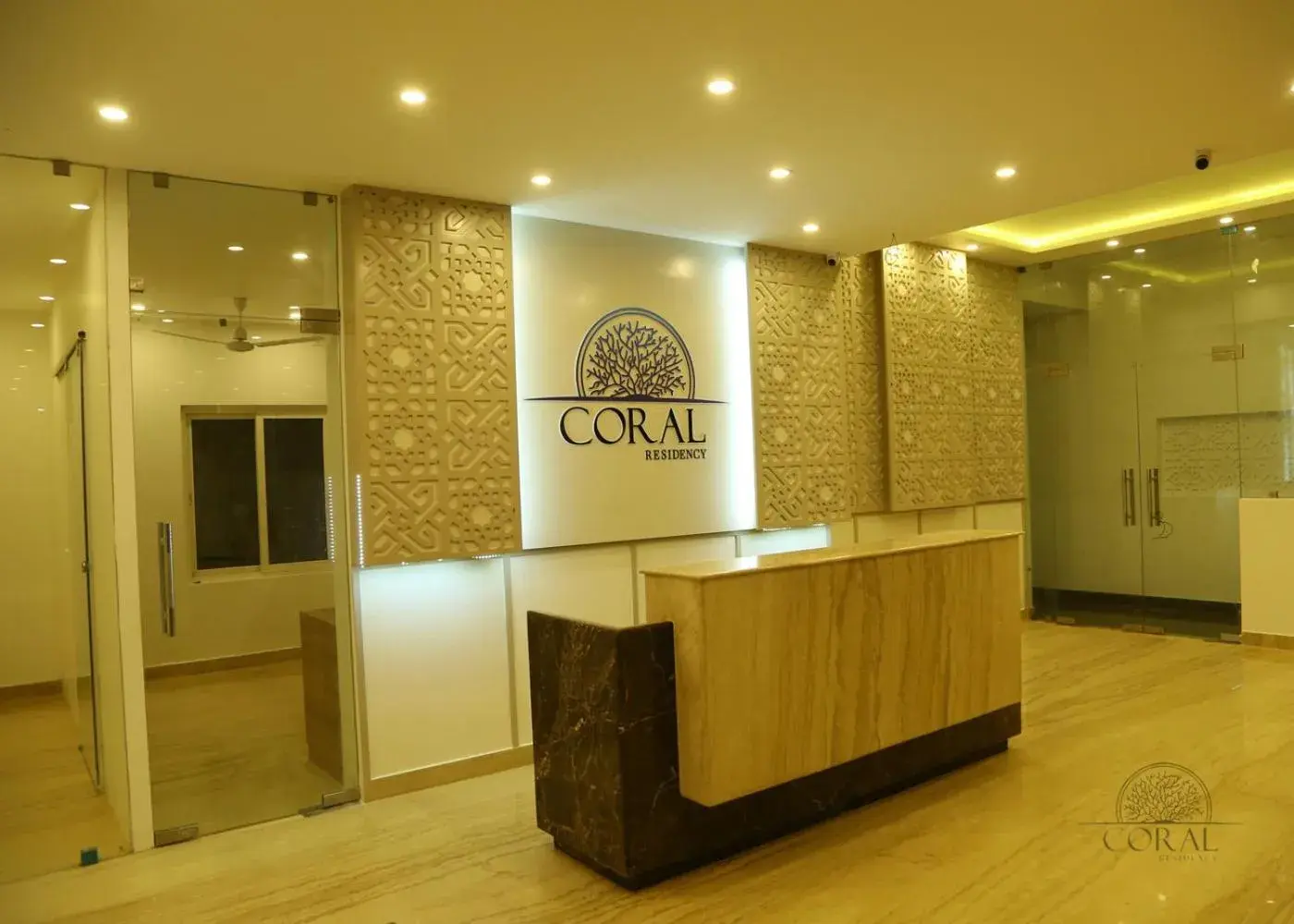 Lobby or reception in CORAL RESIDENCY Lobby or reception in CORAL RESIDENCY