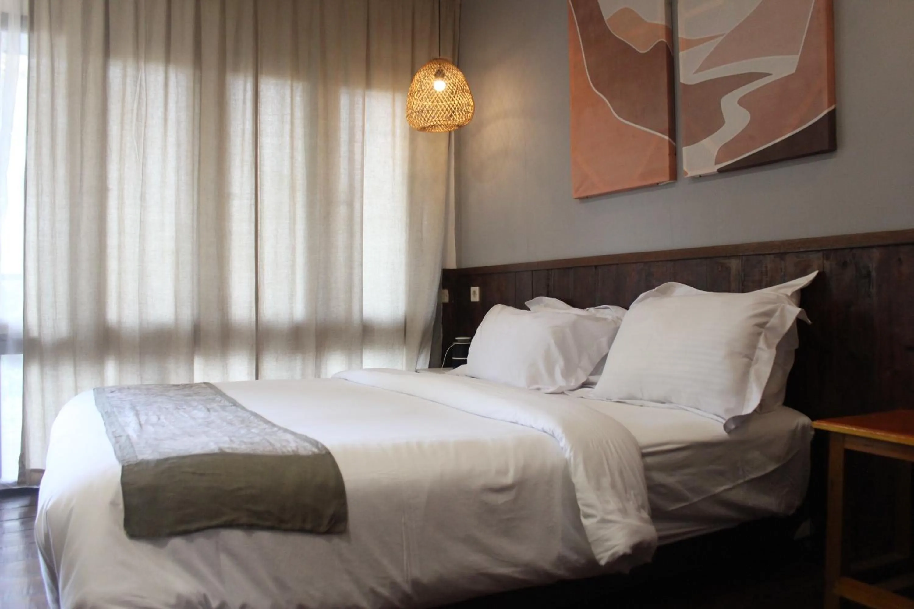 View (from property/room), Bed in Natuna Dive Resort