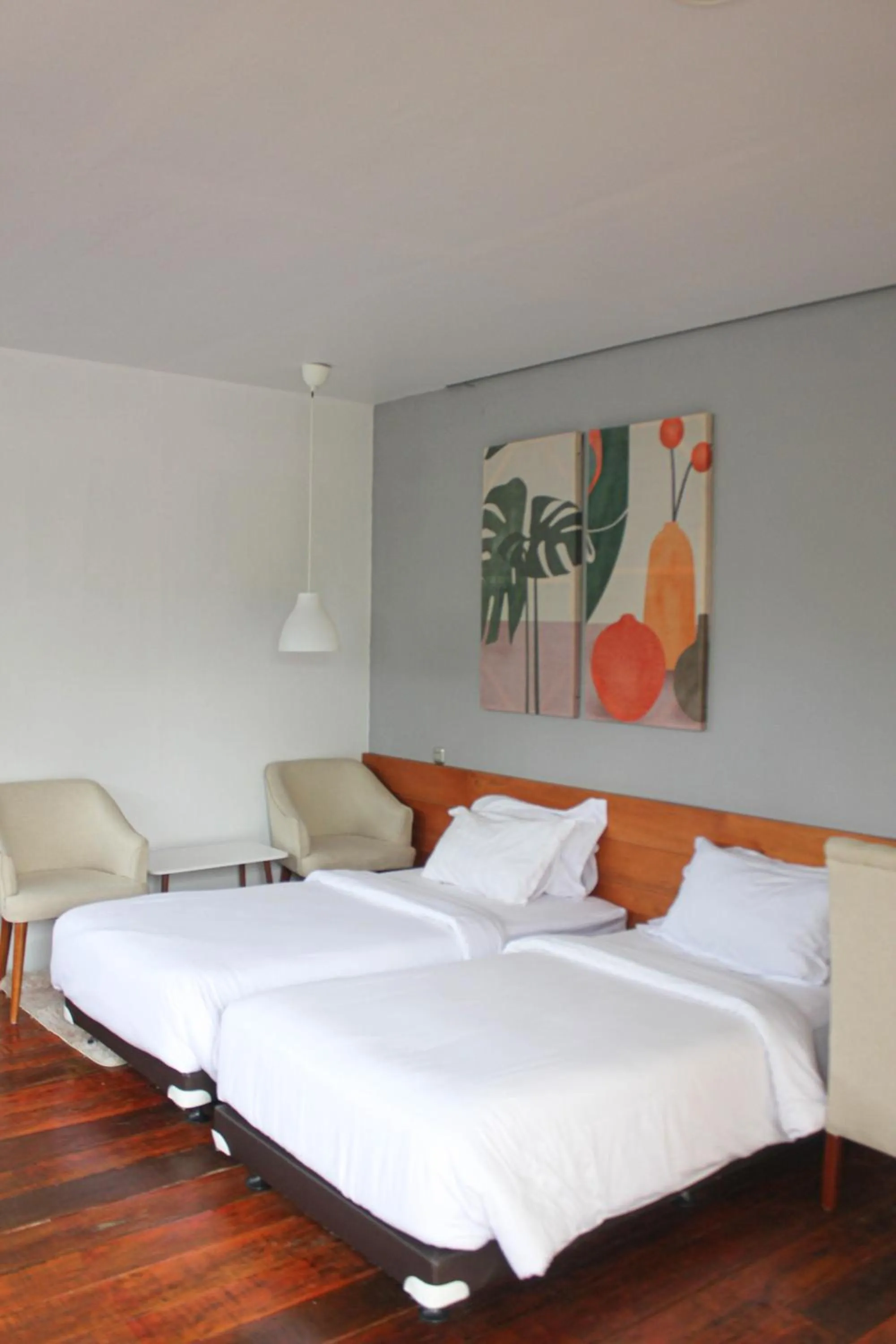 Bed in Natuna Dive Resort