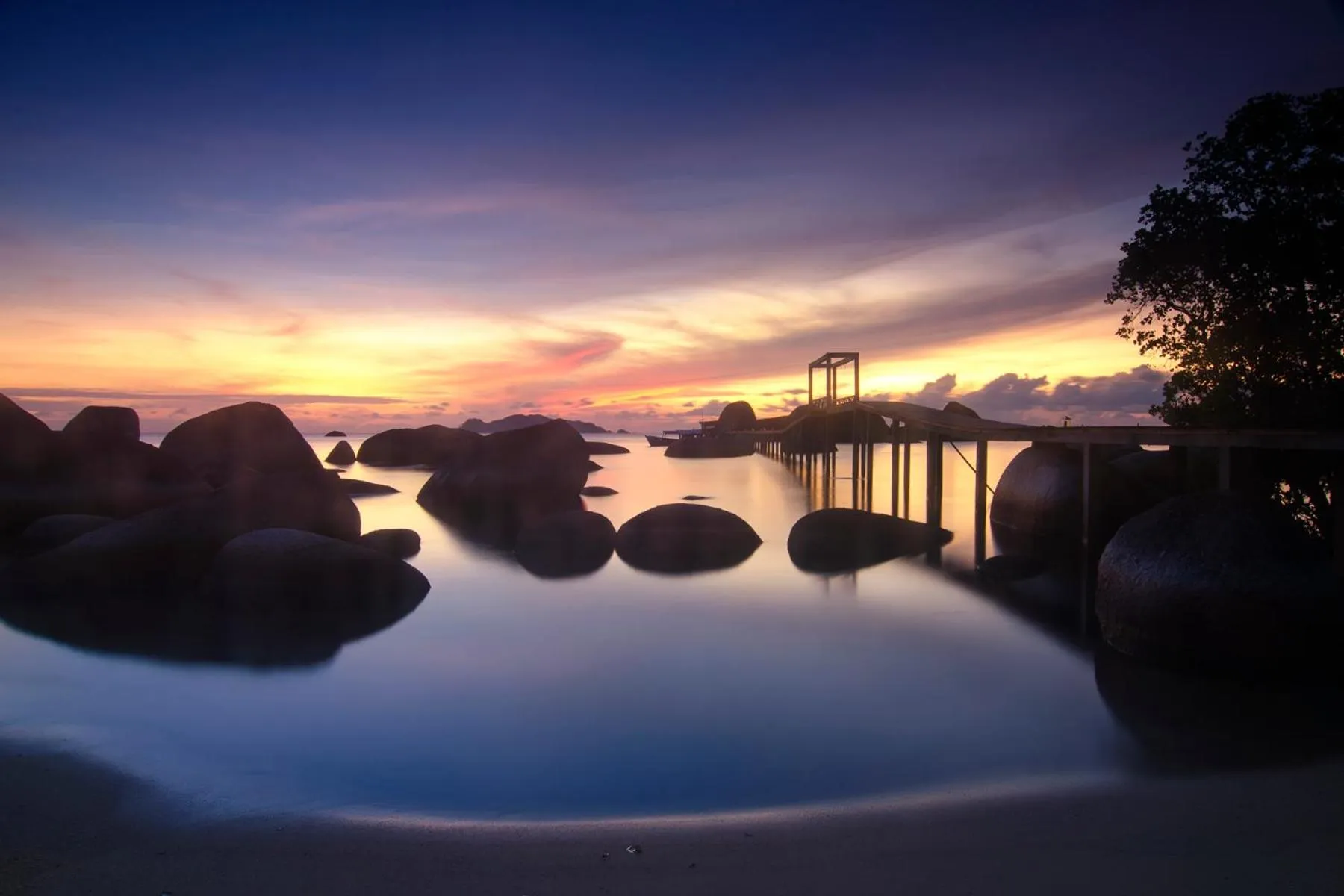 Natural landscape in Natuna Dive Resort