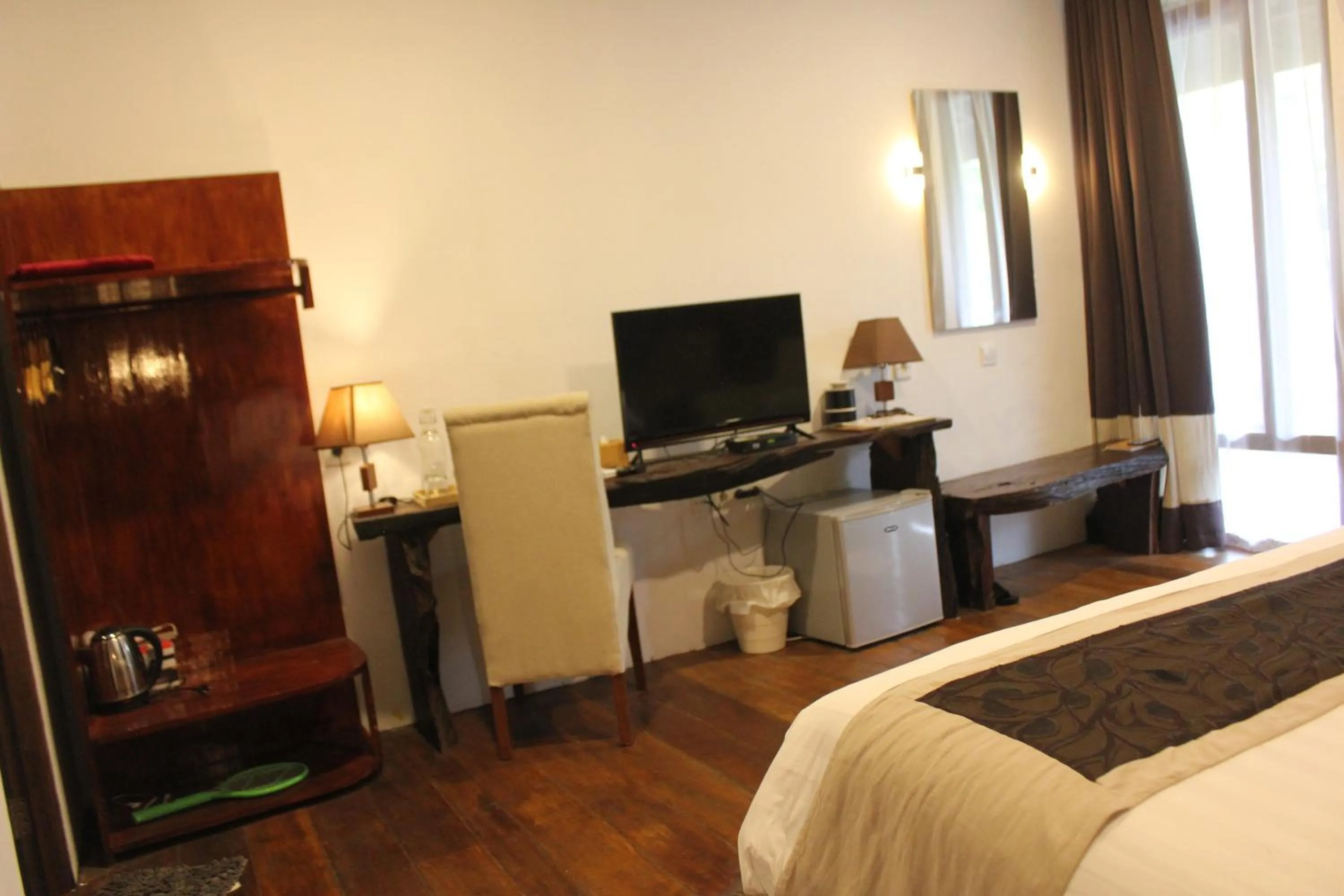 Bed in Natuna Dive Resort