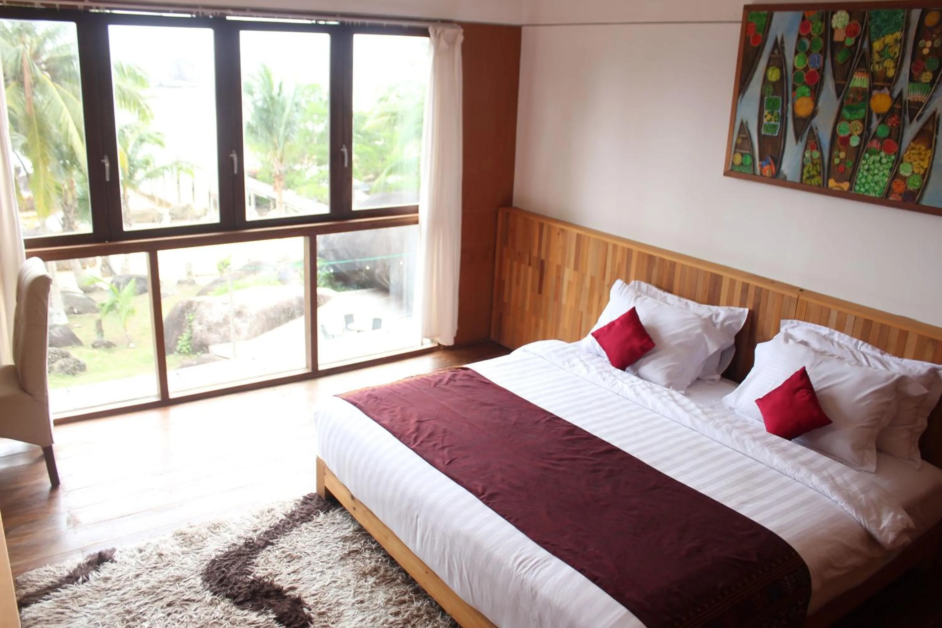 Bedroom, Bed in Natuna Dive Resort