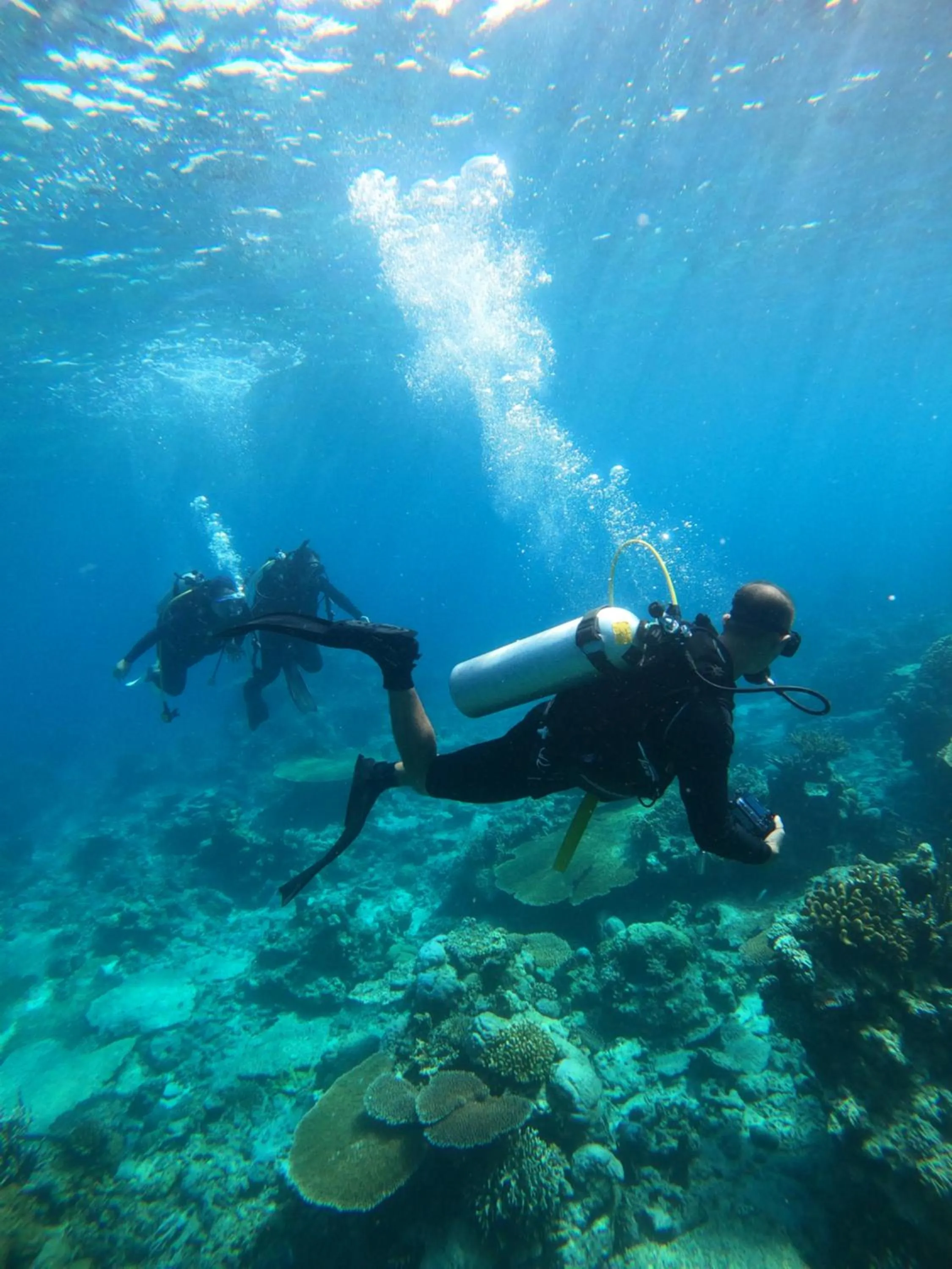 People in Natuna Dive Resort