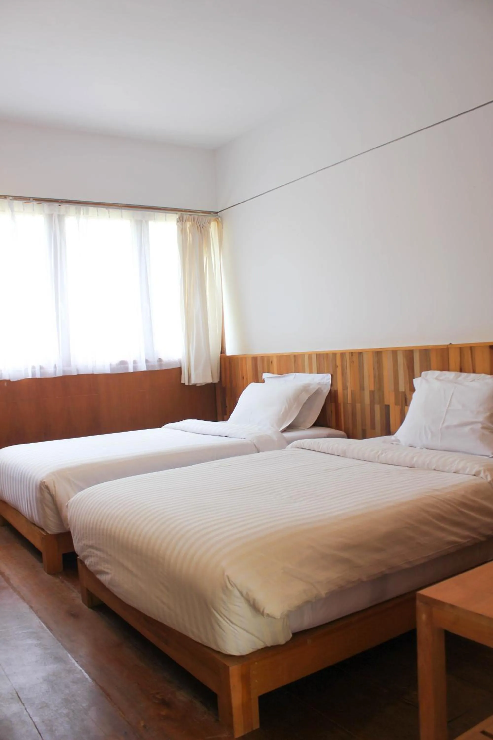 Bed in Natuna Dive Resort