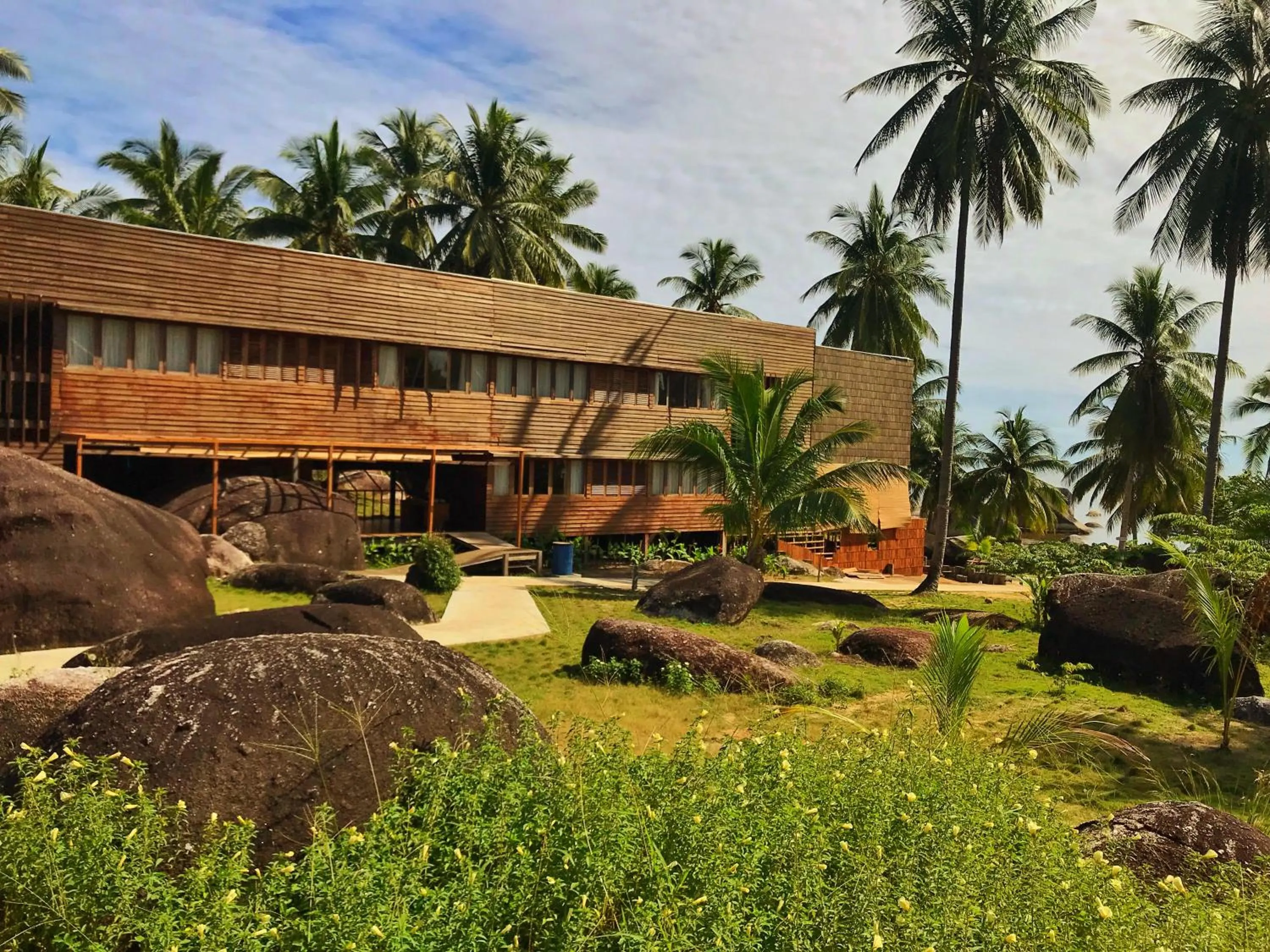 Property building in Natuna Dive Resort
