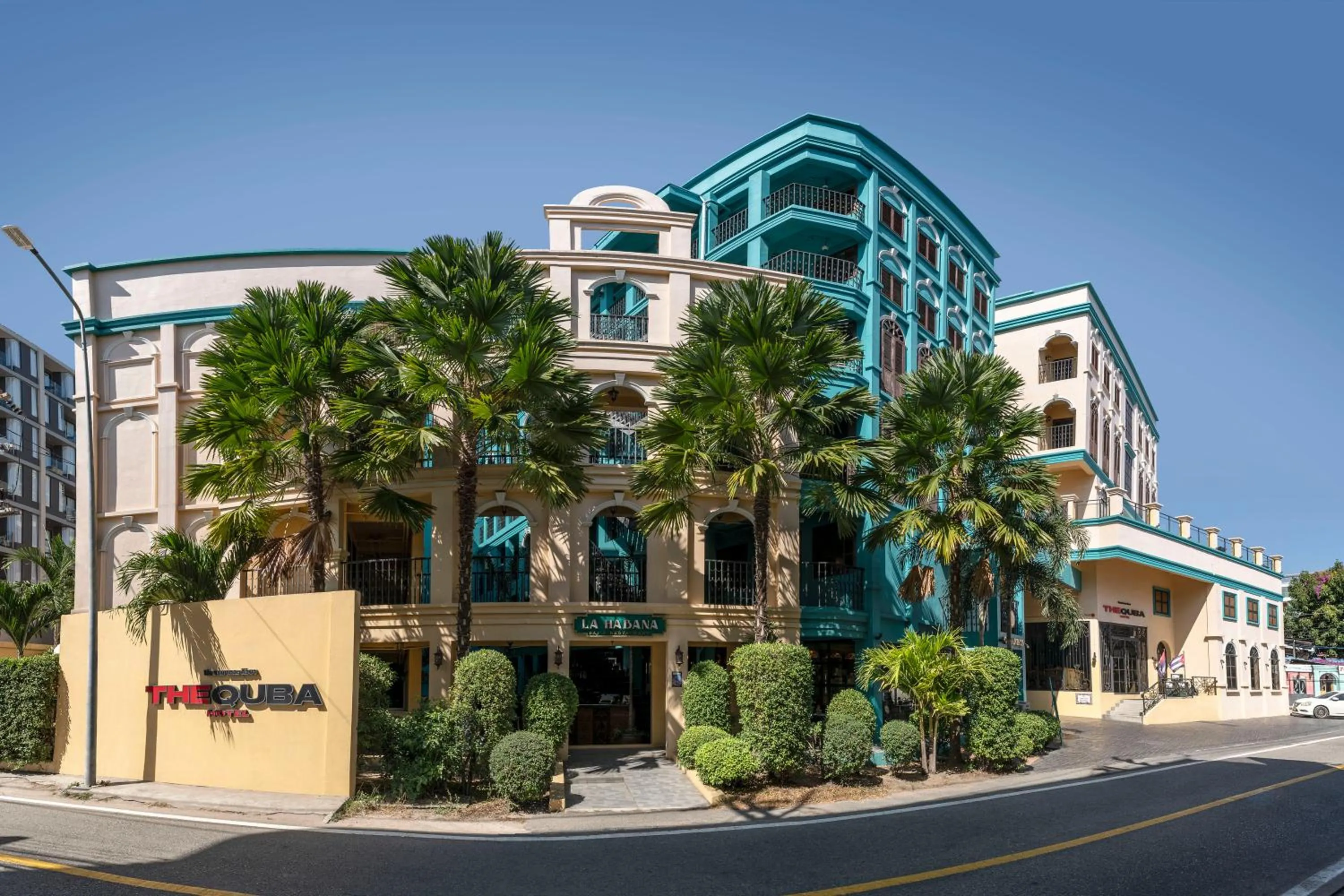 Property building in The Quba Boutique Hotel Pattaya