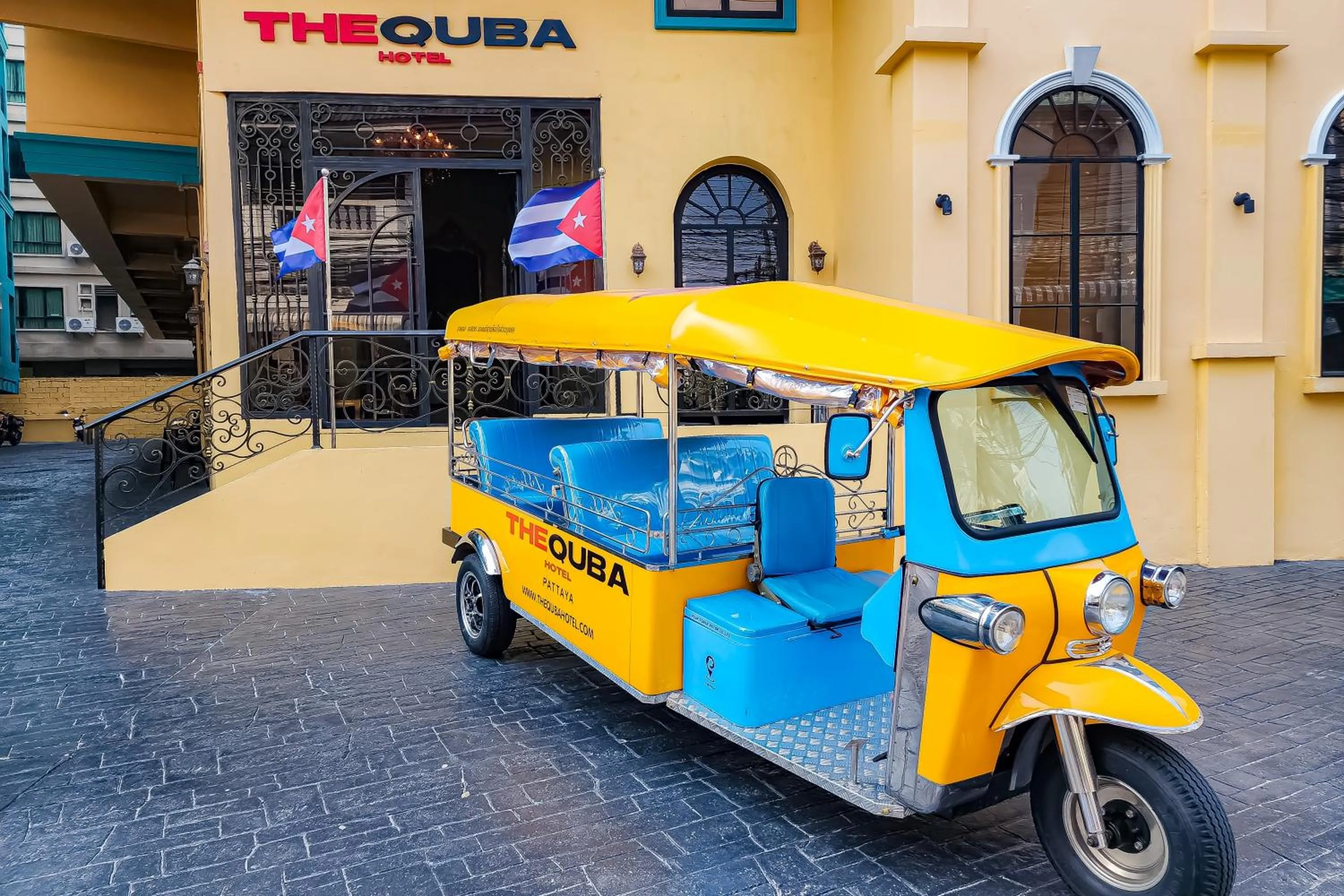 Facade/entrance in The Quba Boutique Hotel Pattaya